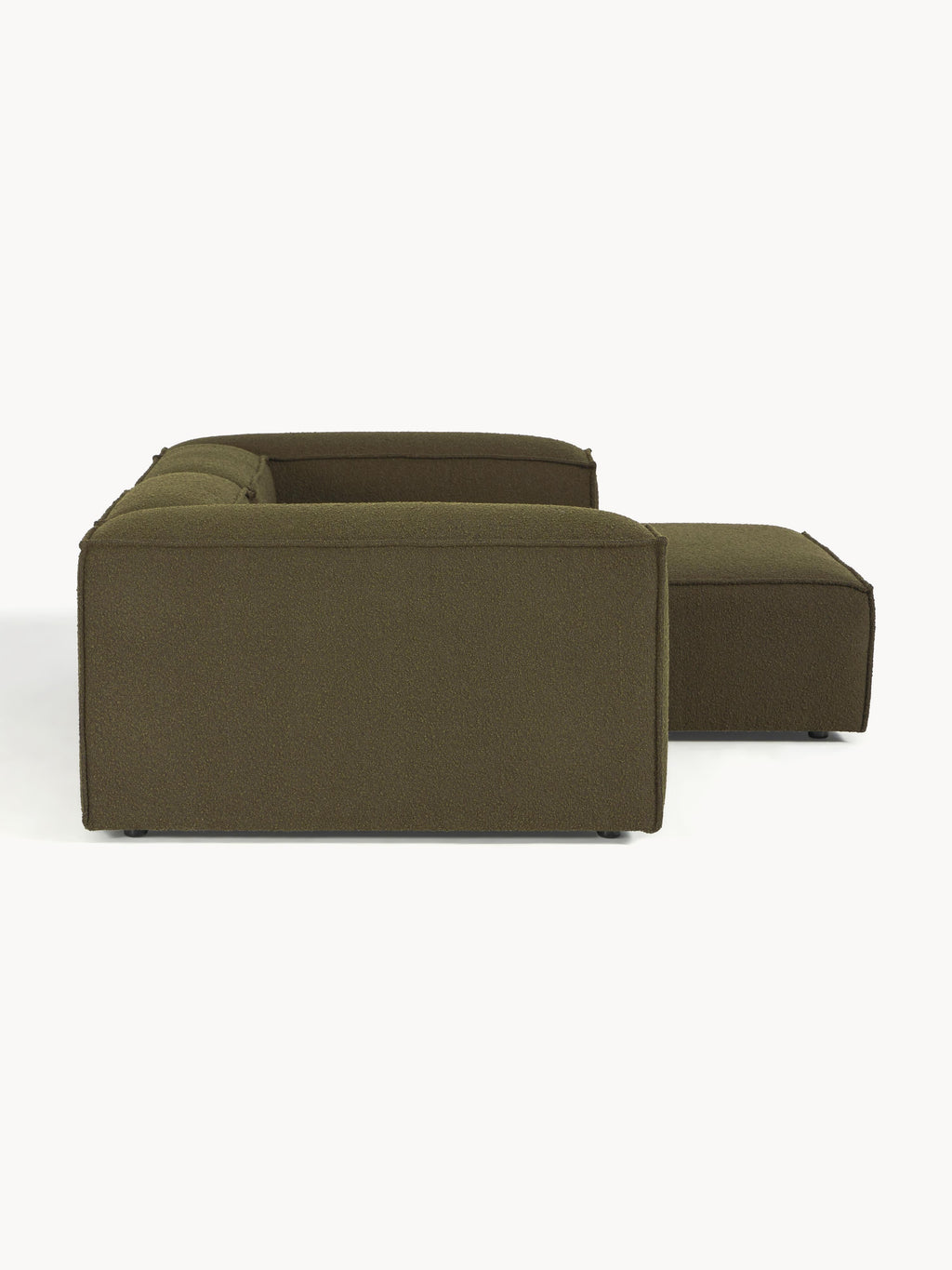 Modulares Bouclé-Ecksofa Lennon (2-Sitzer)