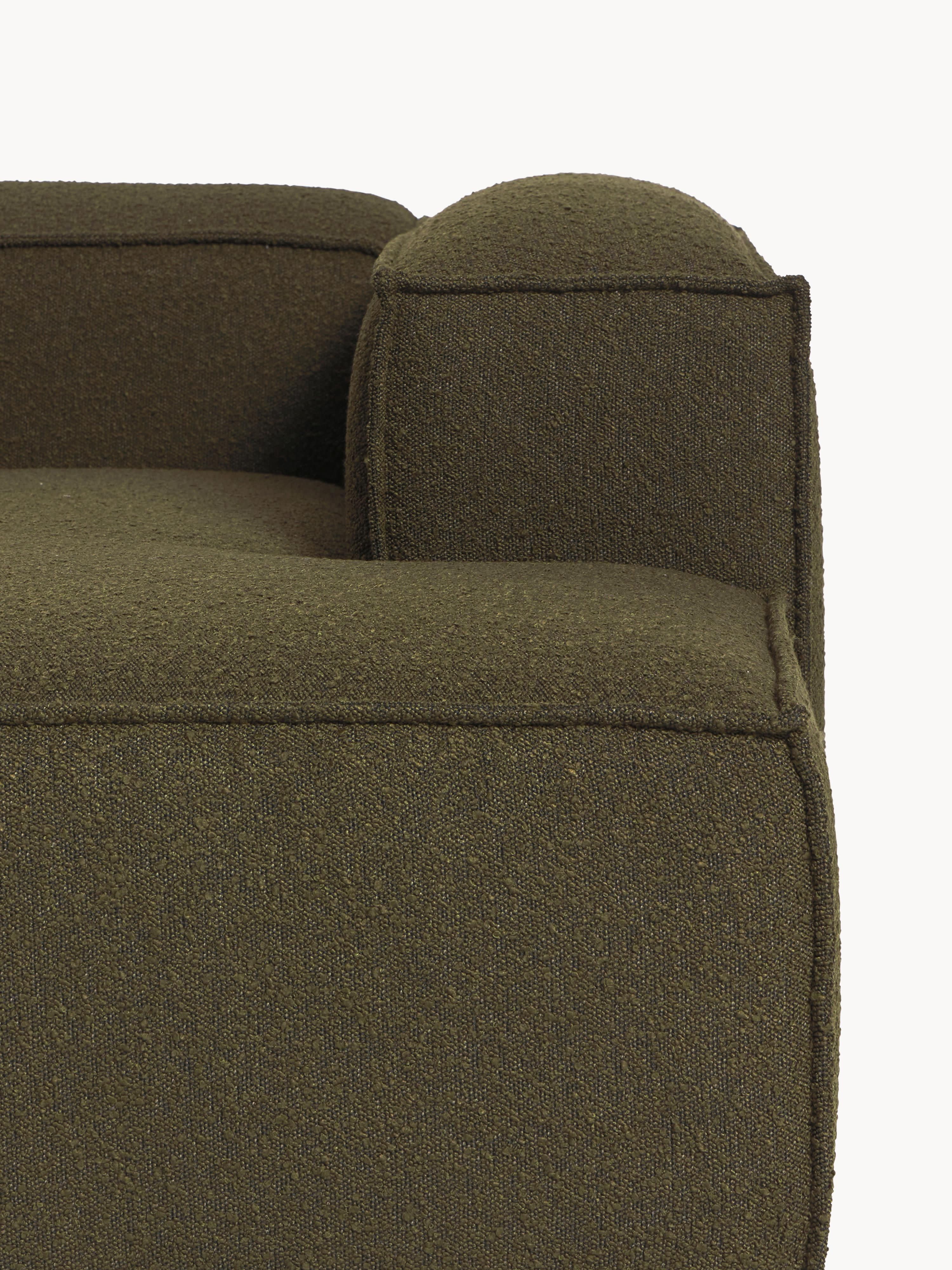 Modulares Bouclé-Ecksofa Lennon (2-Sitzer)