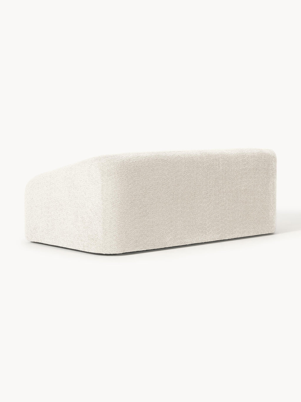 Schlafsofa Eliot (2-Sitzer) aus Teddy-Bouclé