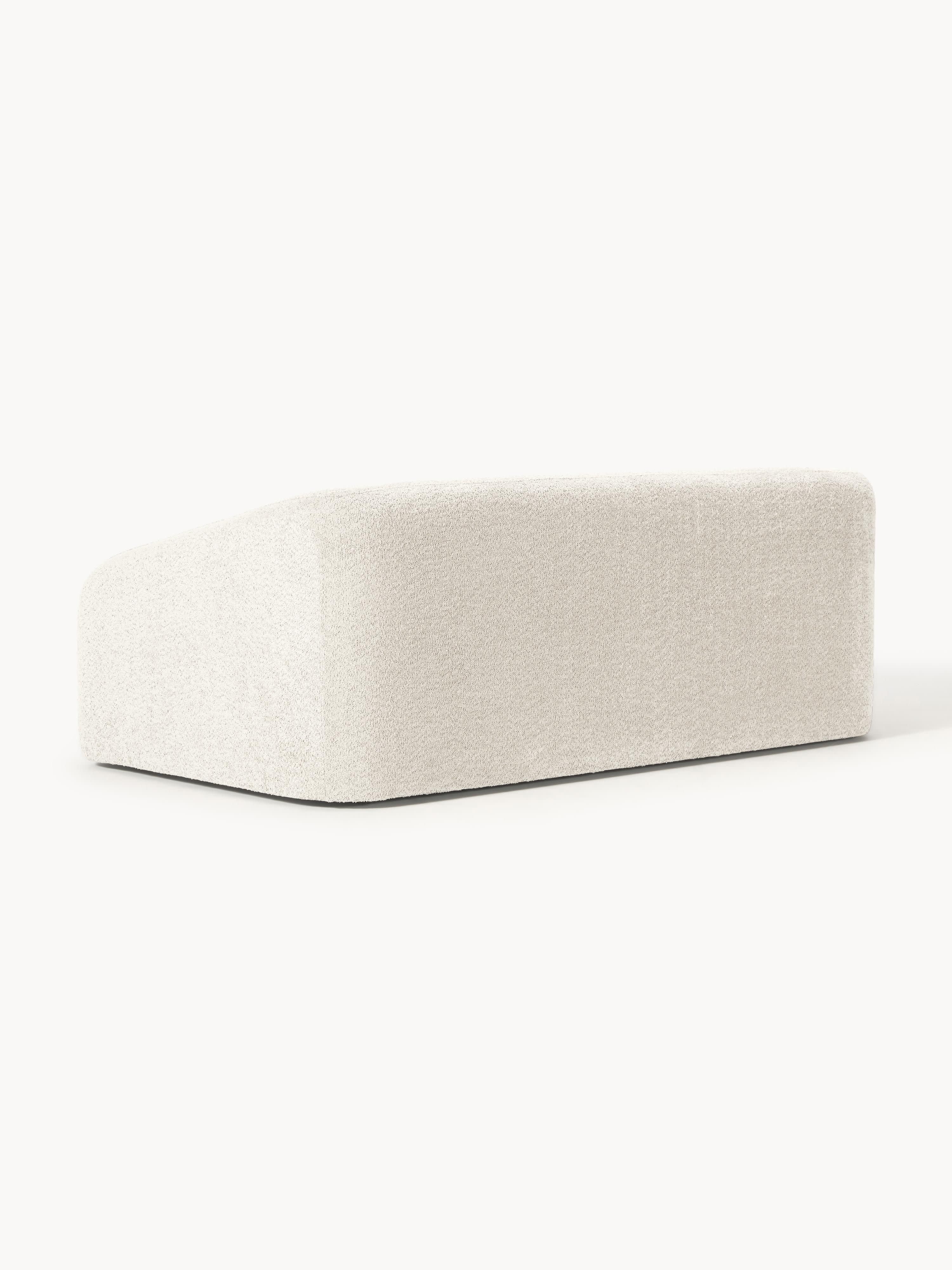 Schlafsofa Eliot (2-Sitzer) aus Teddy-Bouclé