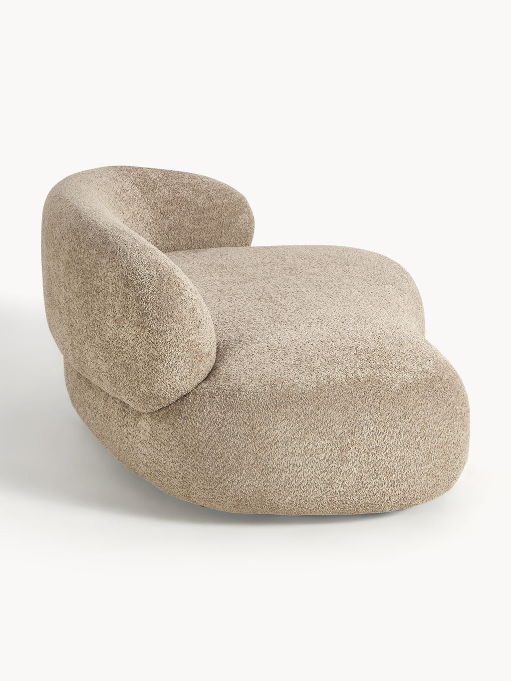 Sofa Alba (2-Sitzer) aus Teddy-Bouclé