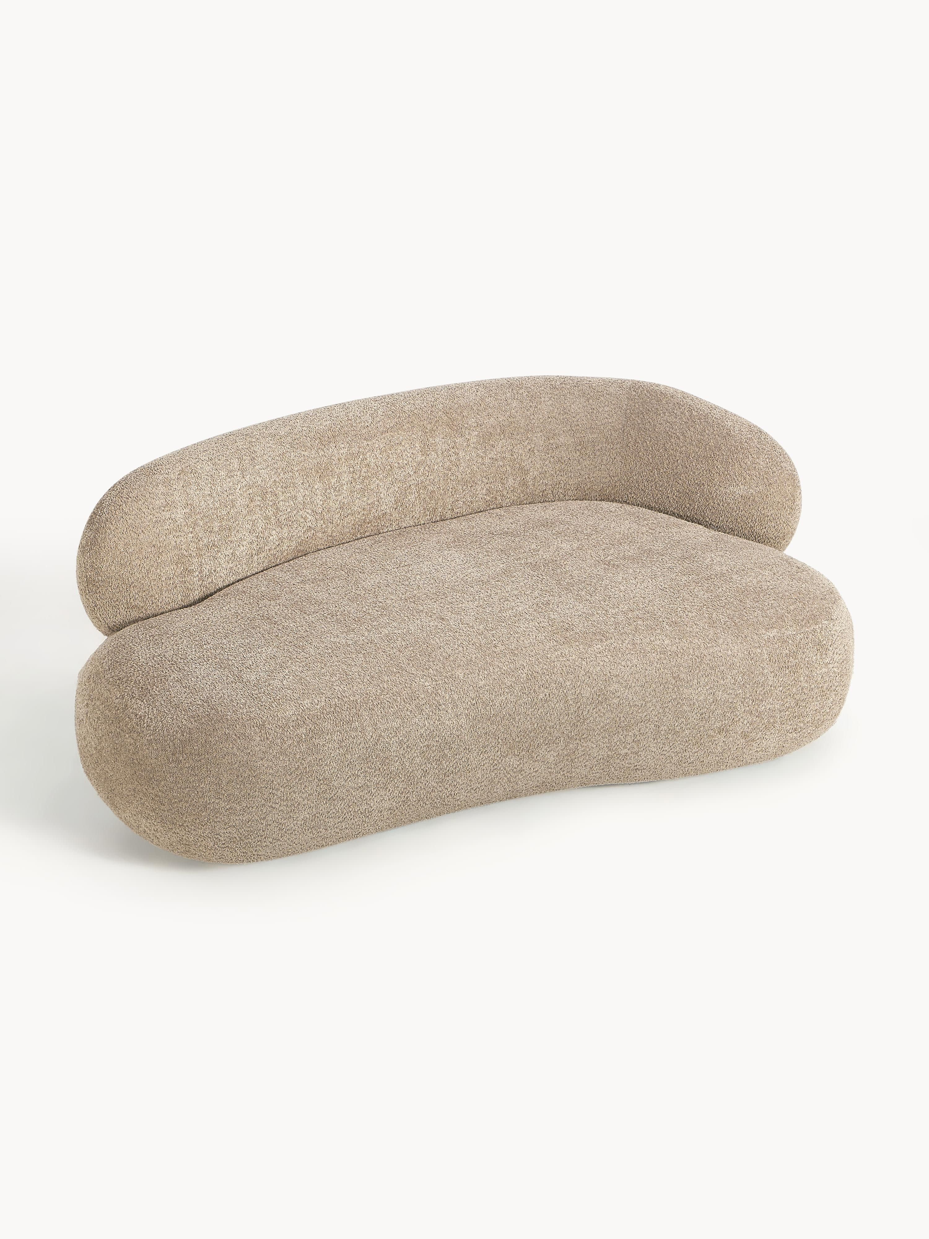Sofa Alba (2-Sitzer) aus Teddy-Bouclé