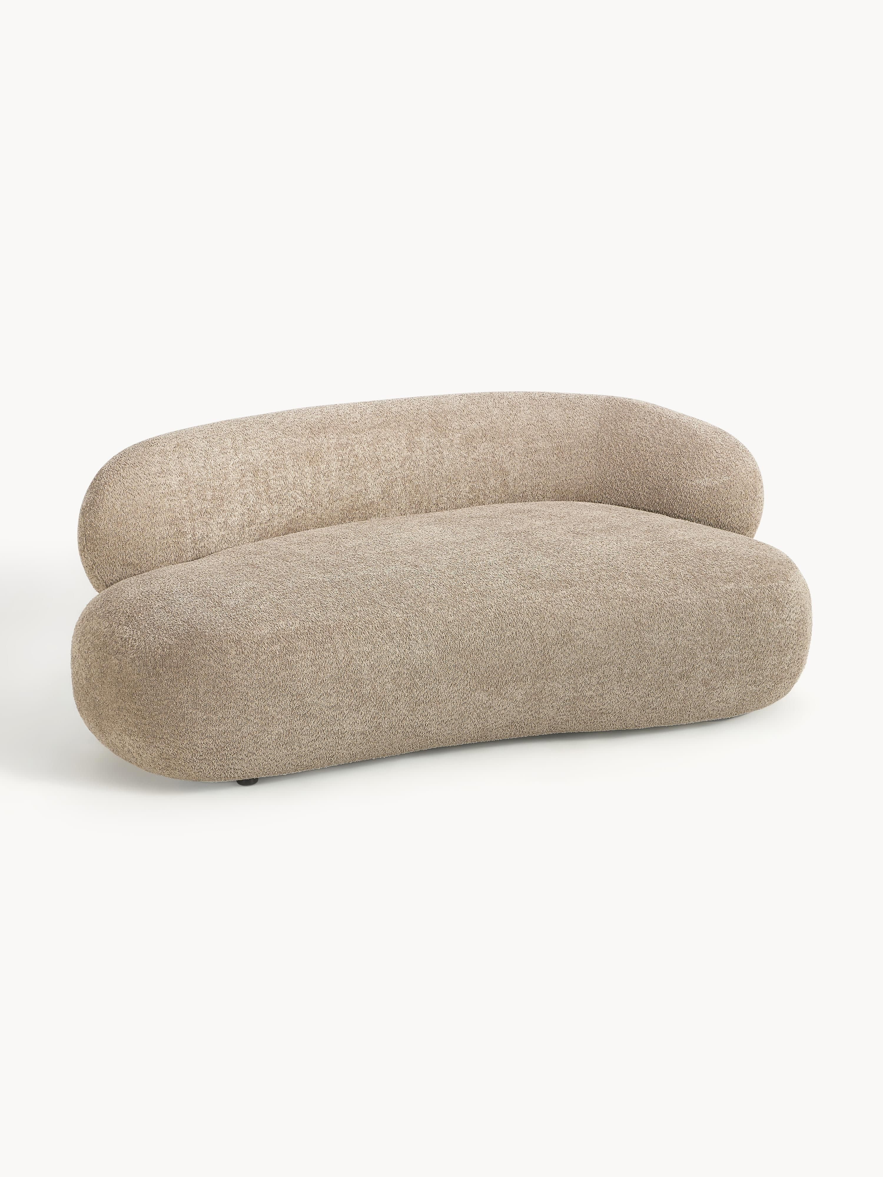 Sofa Alba (2-Sitzer) aus Teddy-Bouclé
