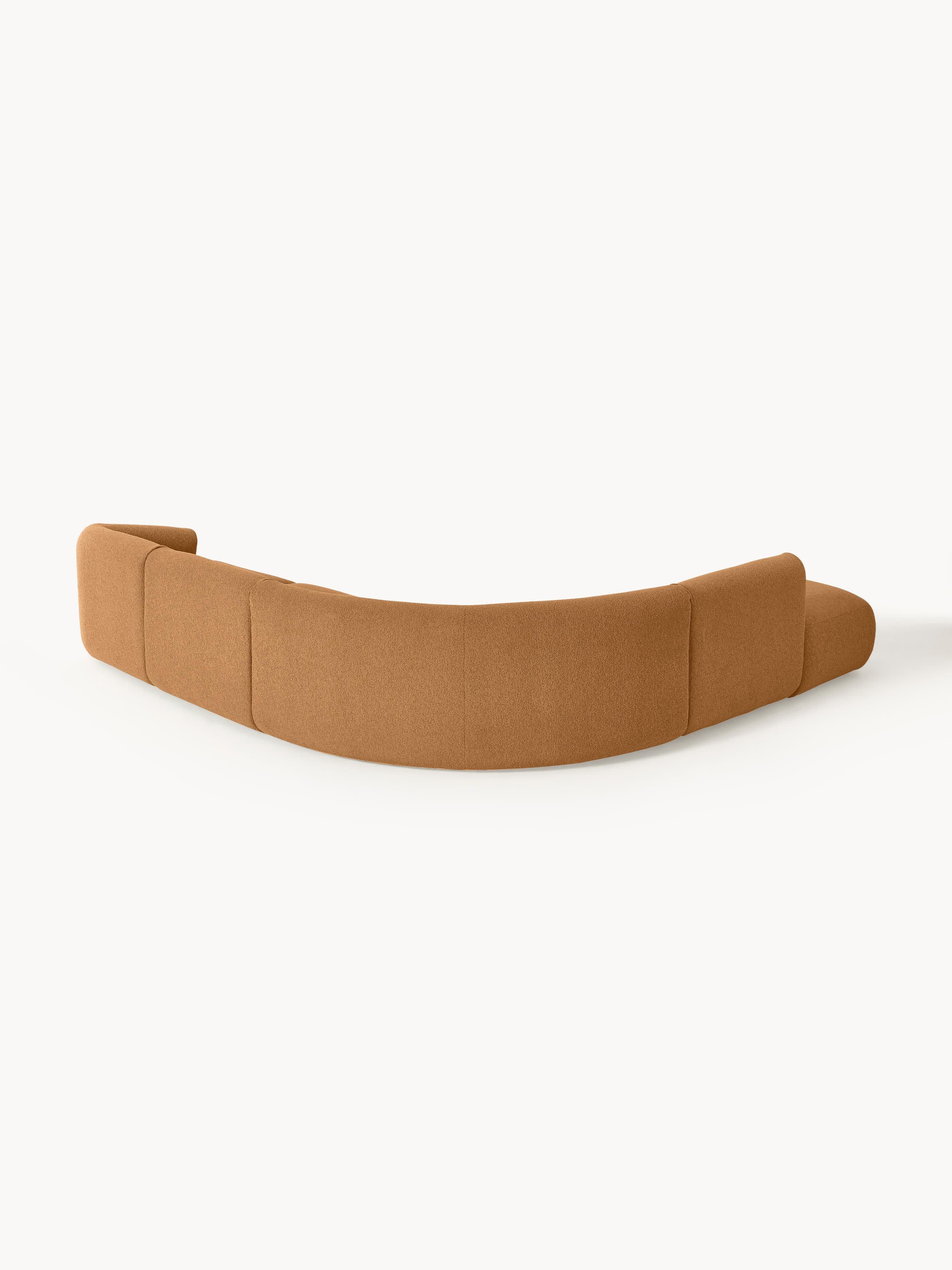 Modulares Bouclé-Ecksofa Sofia (4-Sitzer)