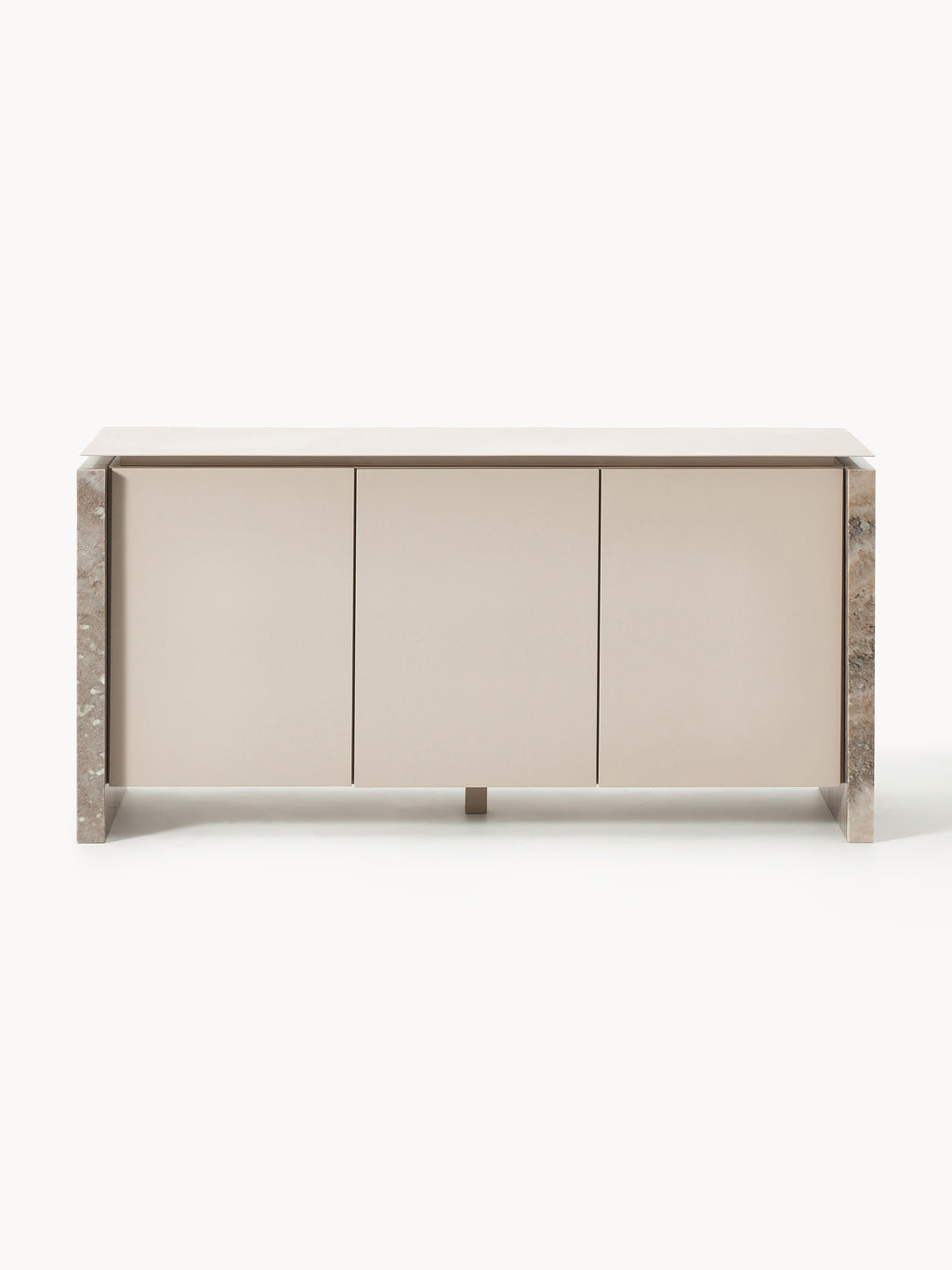Sideboard Bruce aus Marmor und Metall
