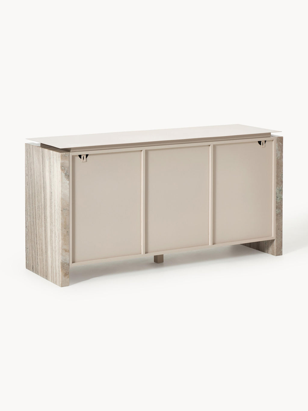 Sideboard Bruce aus Marmor und Metall