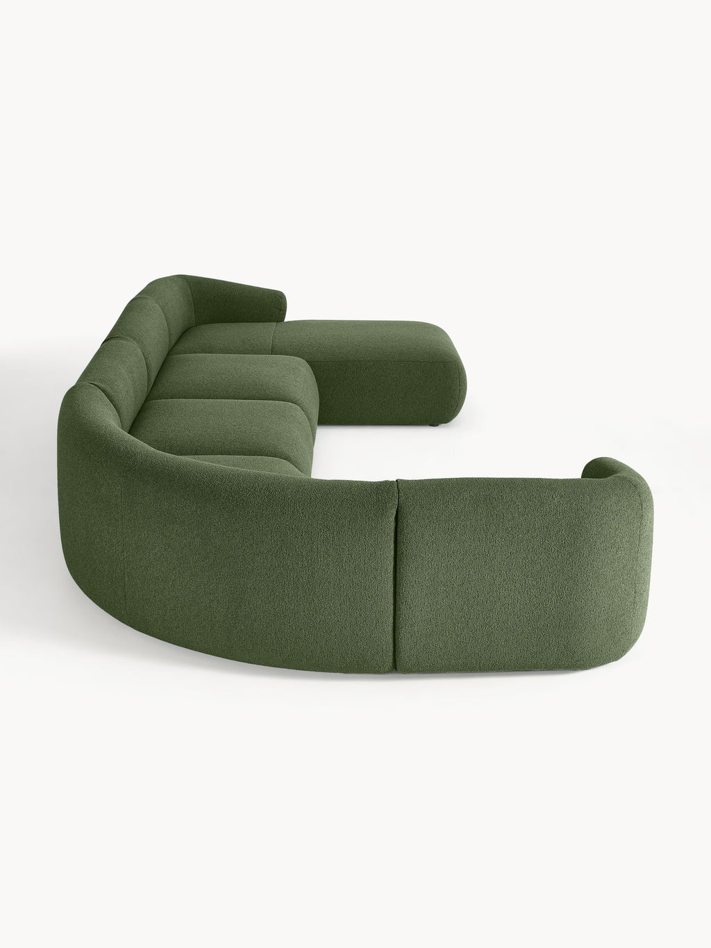 Modulares Bouclé-XL-Sofa Sofia