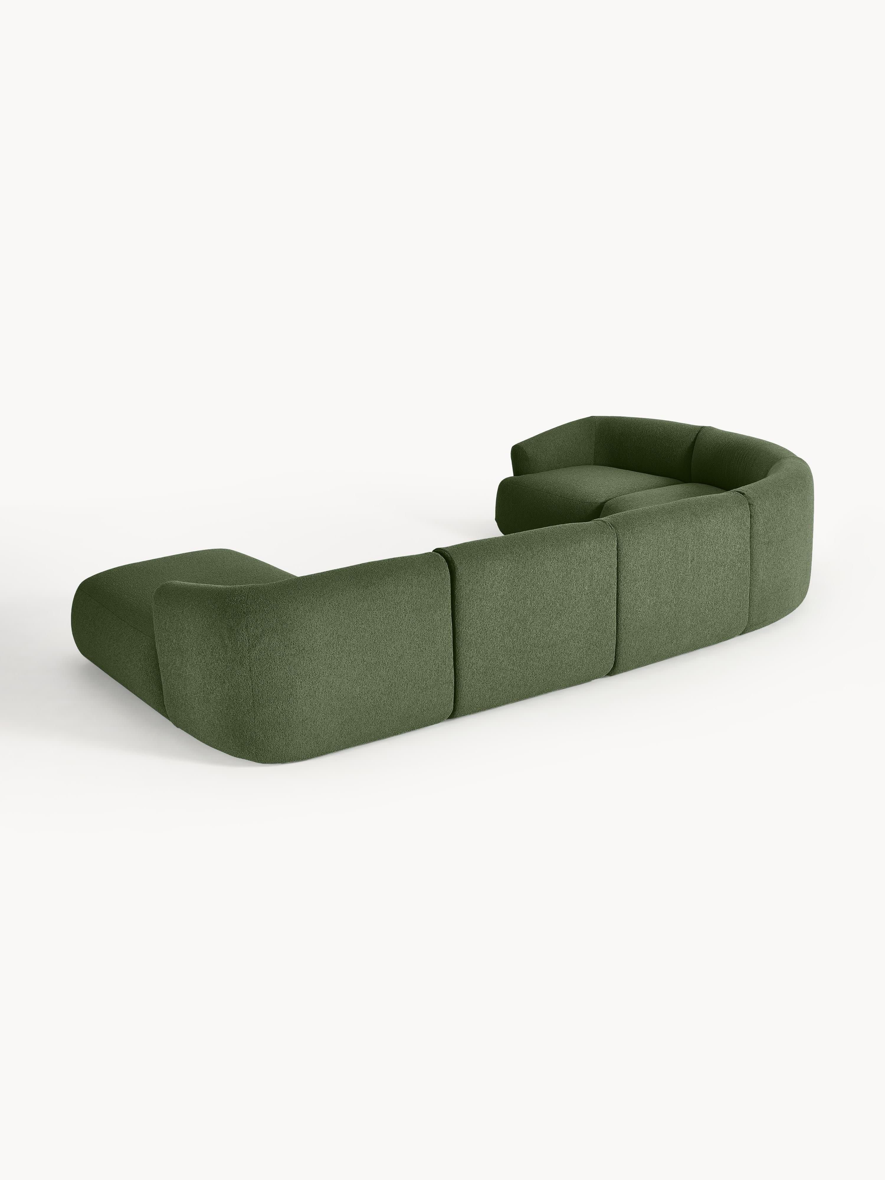 Modulares Bouclé-XL-Sofa Sofia