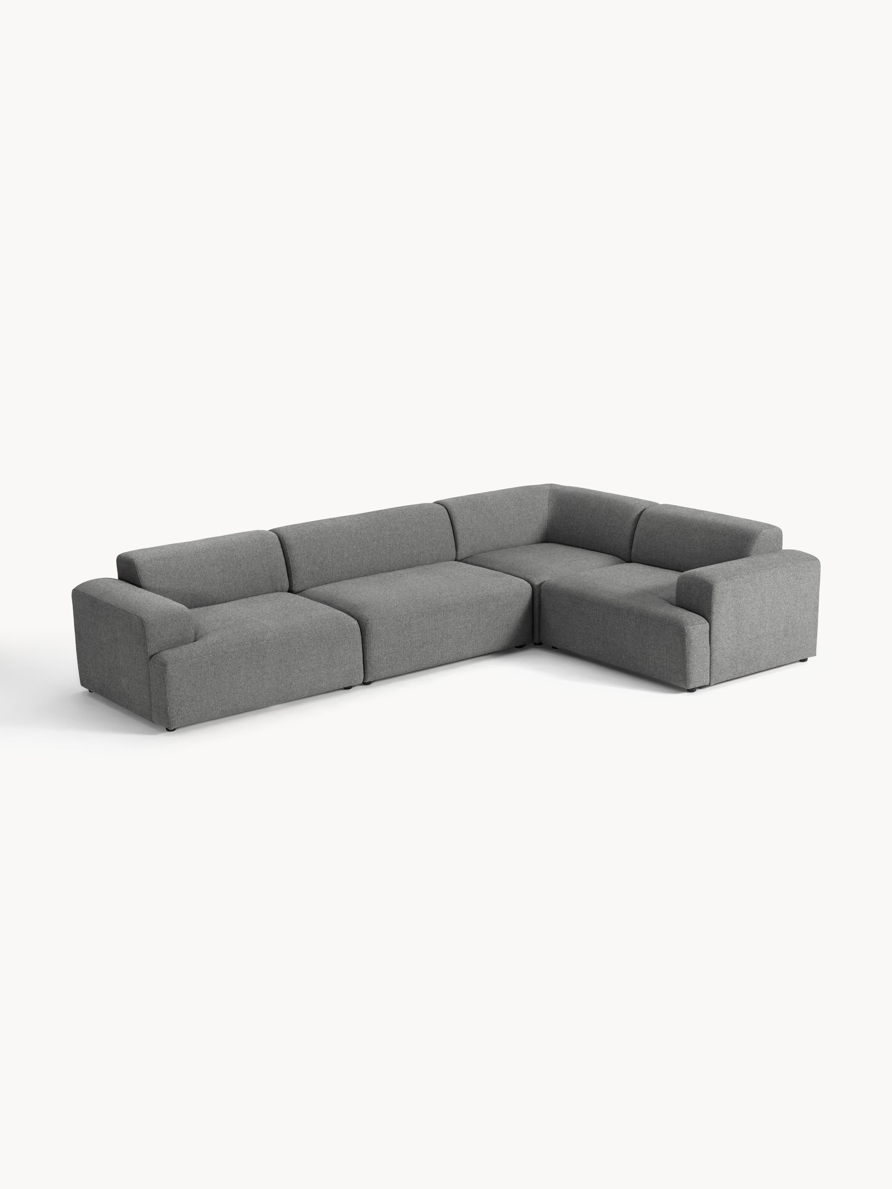 Galeriebild 1 - Großes Ecksofa Melva (4-Sitzer)