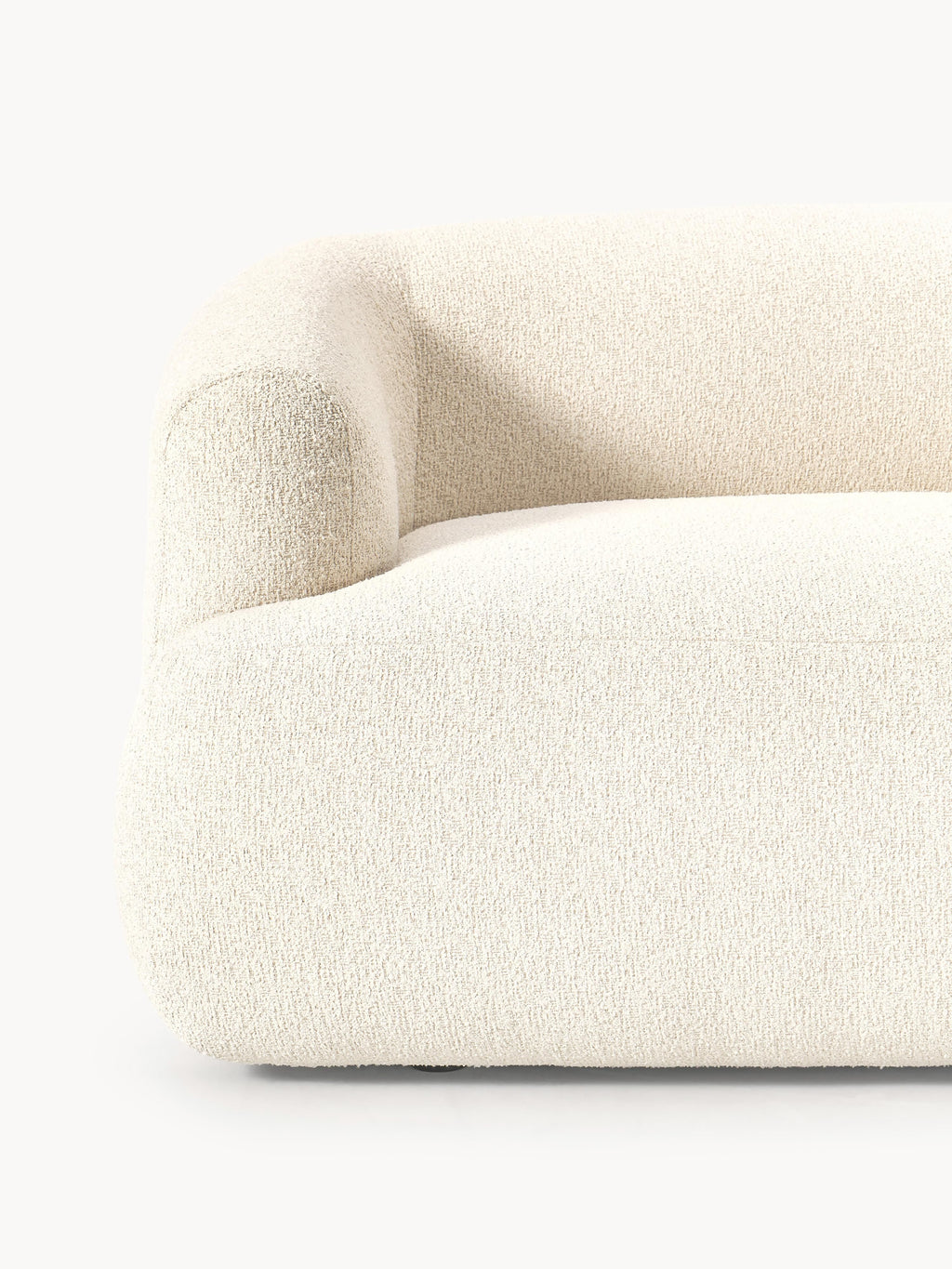 Modulares Bouclé-Sofa Sofia (3-Sitzer)