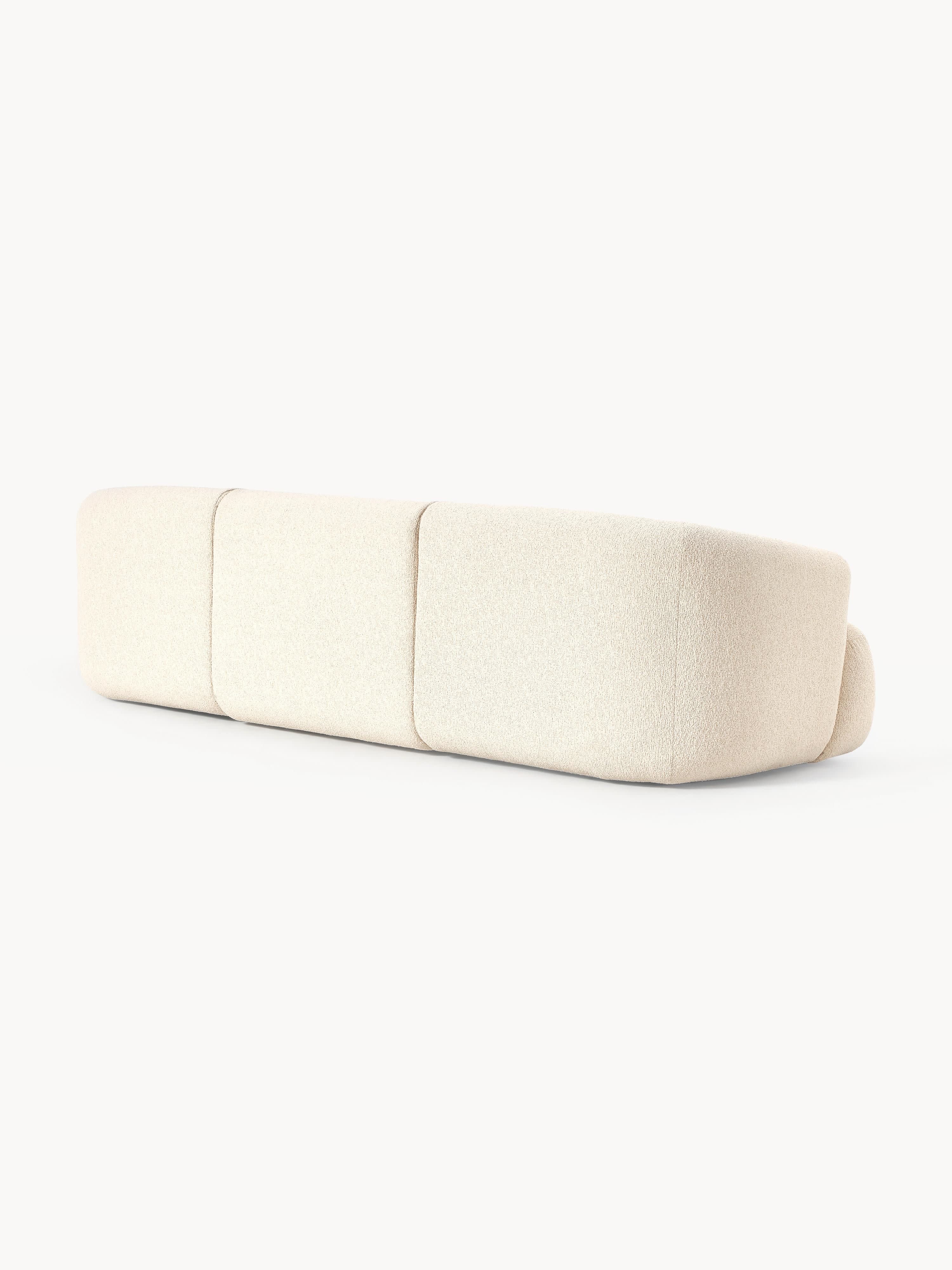 Modulares Bouclé-Sofa Sofia (3-Sitzer)