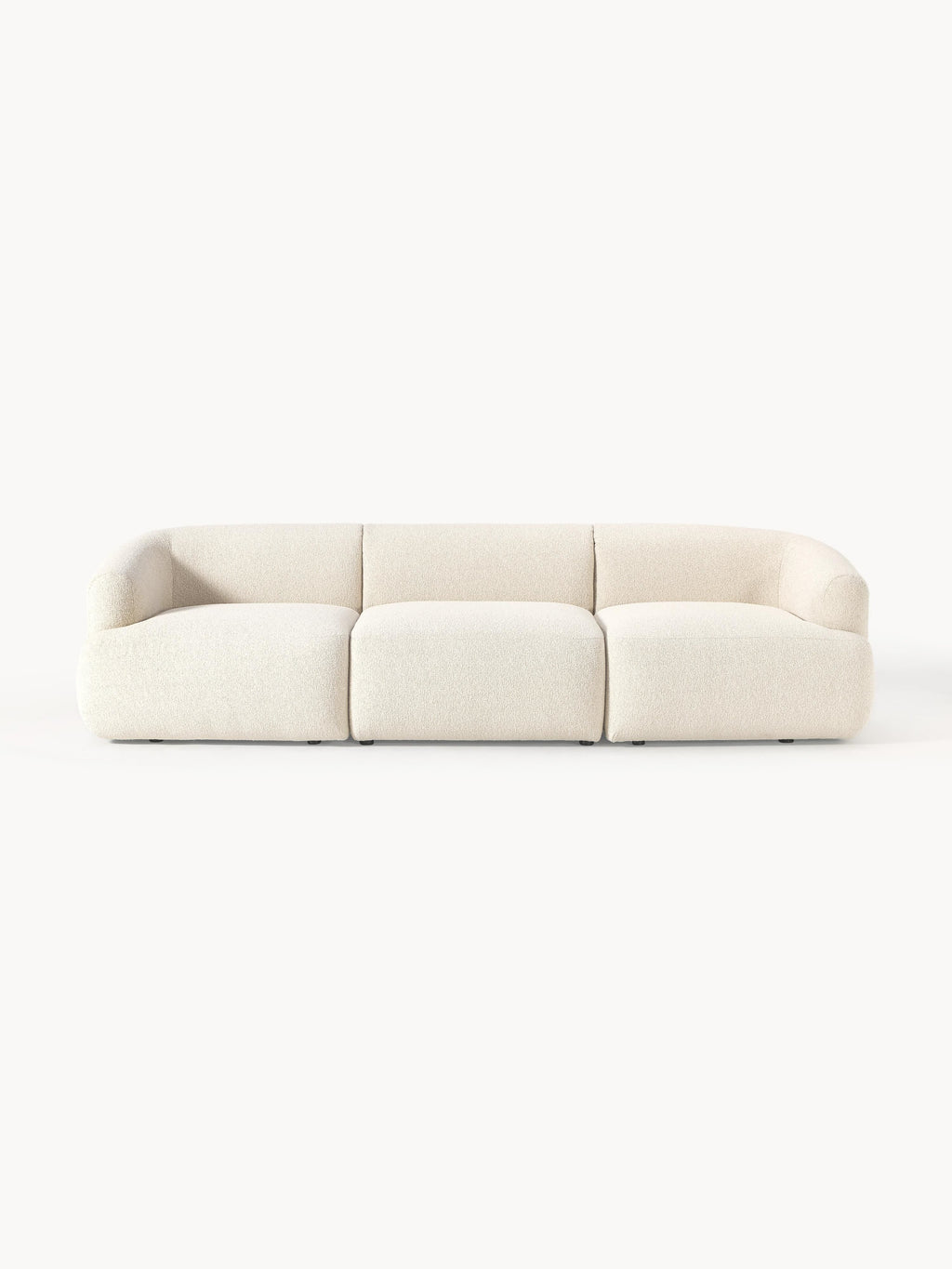 Galeriebild 1 - Modulares Bouclé-Sofa Sofia (3-Sitzer)