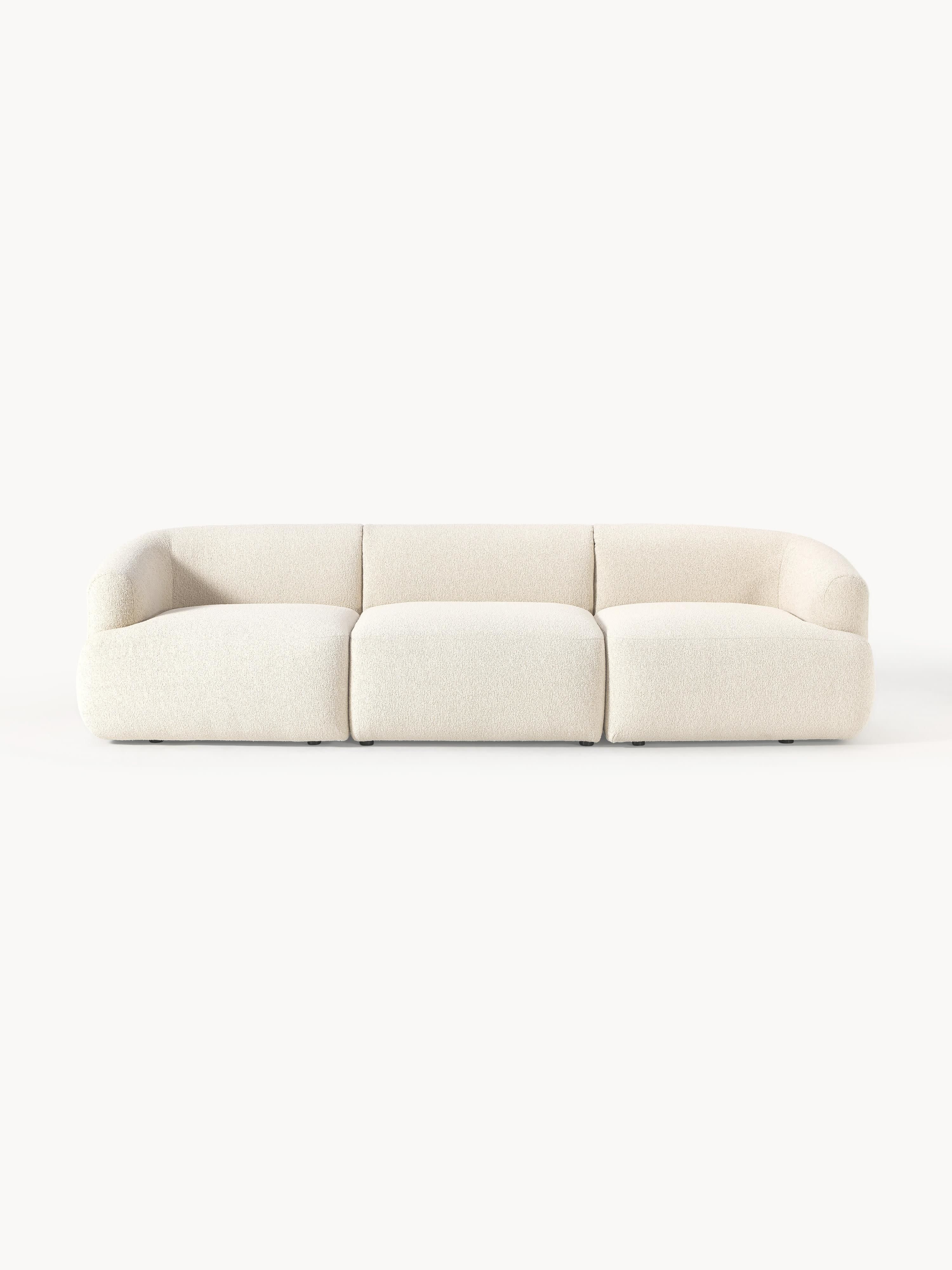 Galeriebild 1 - Modulares Bouclé-Sofa Sofia (3-Sitzer)