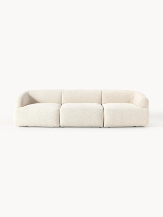 Galeriebild 1 - Modulares Bouclé-Sofa Sofia (3-Sitzer)