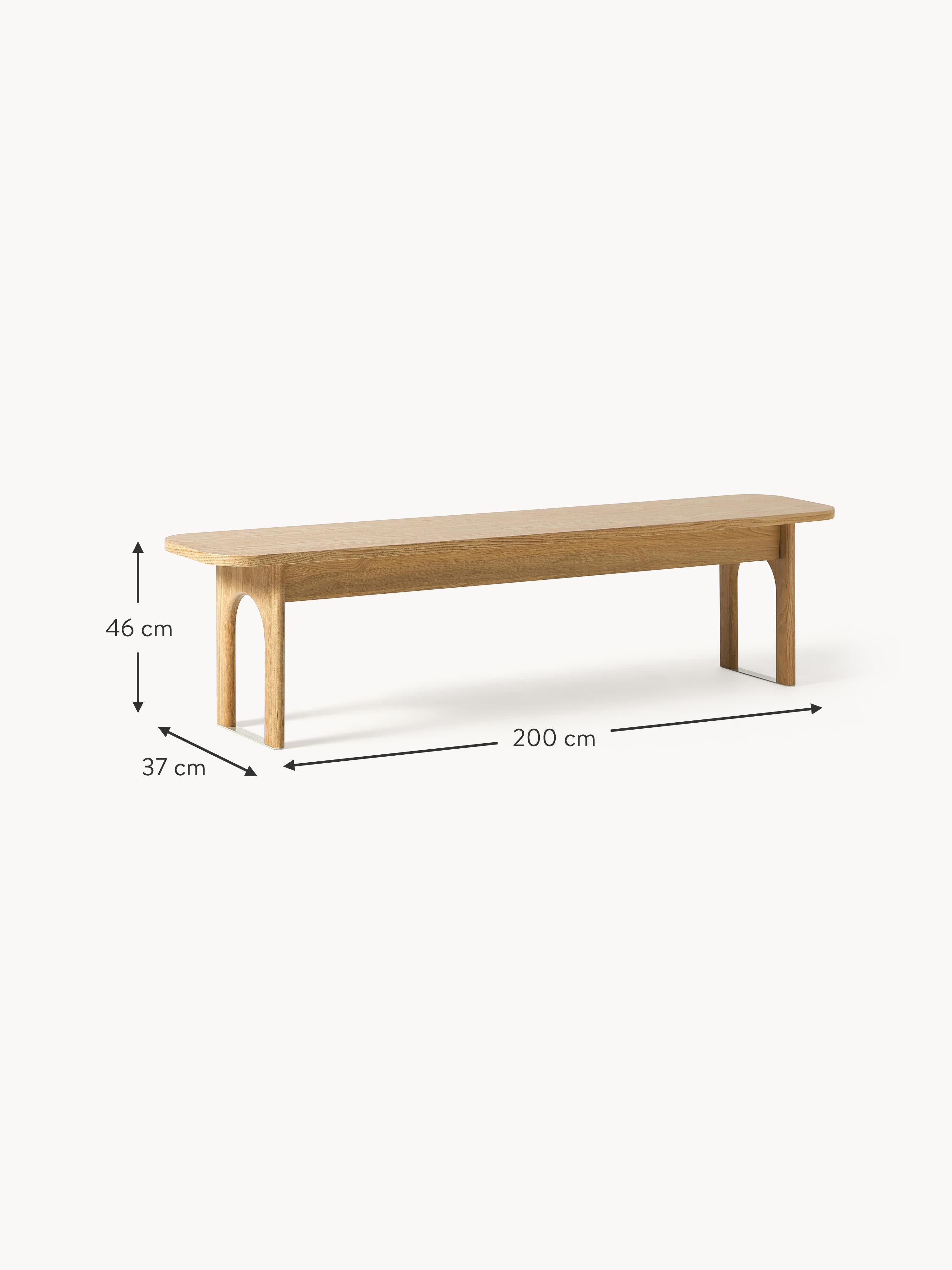 Holz-Sitzbank Apollo, in verschiedenen Größen