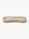 Galeriebild 1 - Sofa Alba (4-Sitzer) aus Teddy-Bouclé
