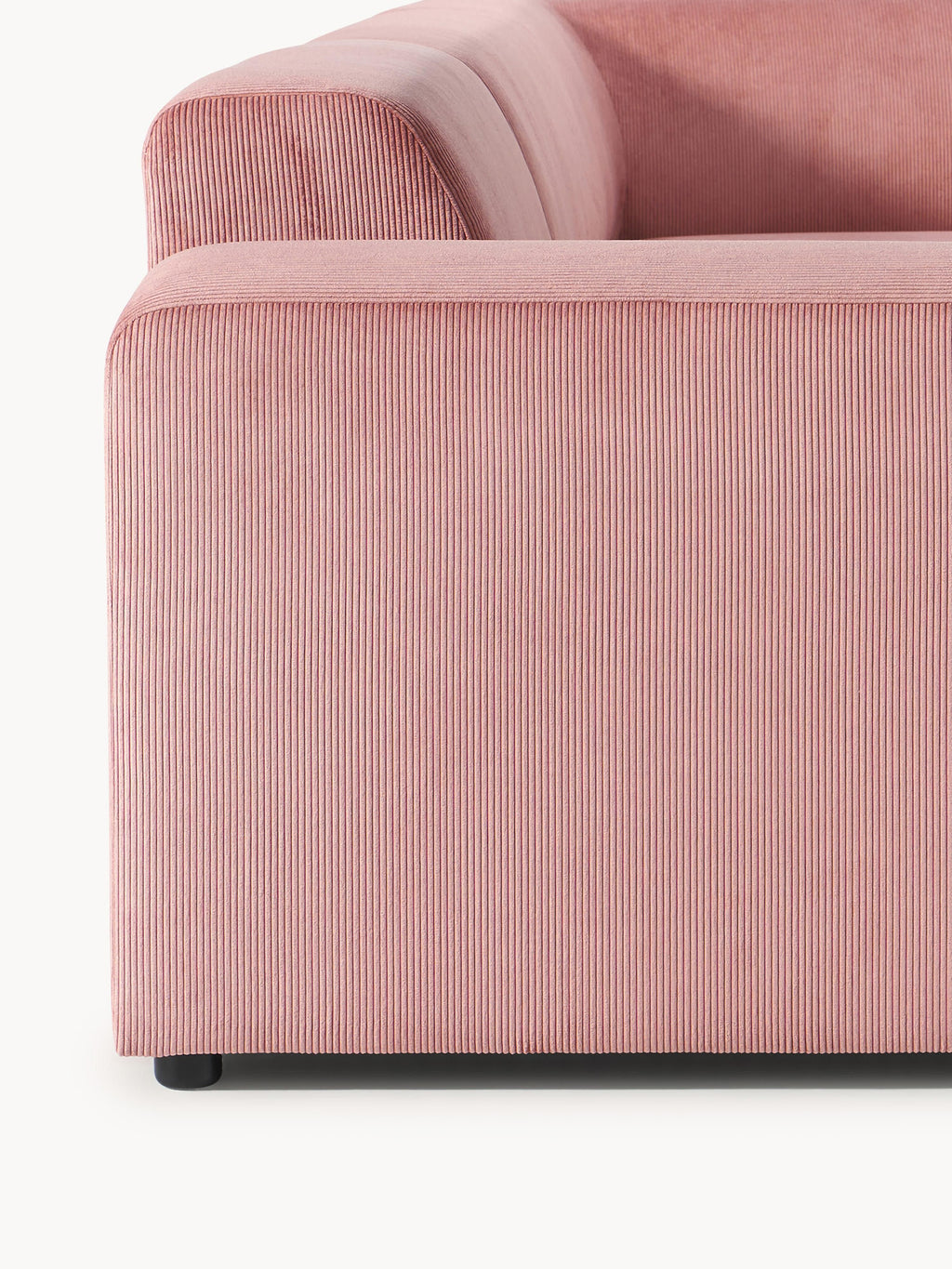 Cord-Ecksofa Melva (4-Sitzer)