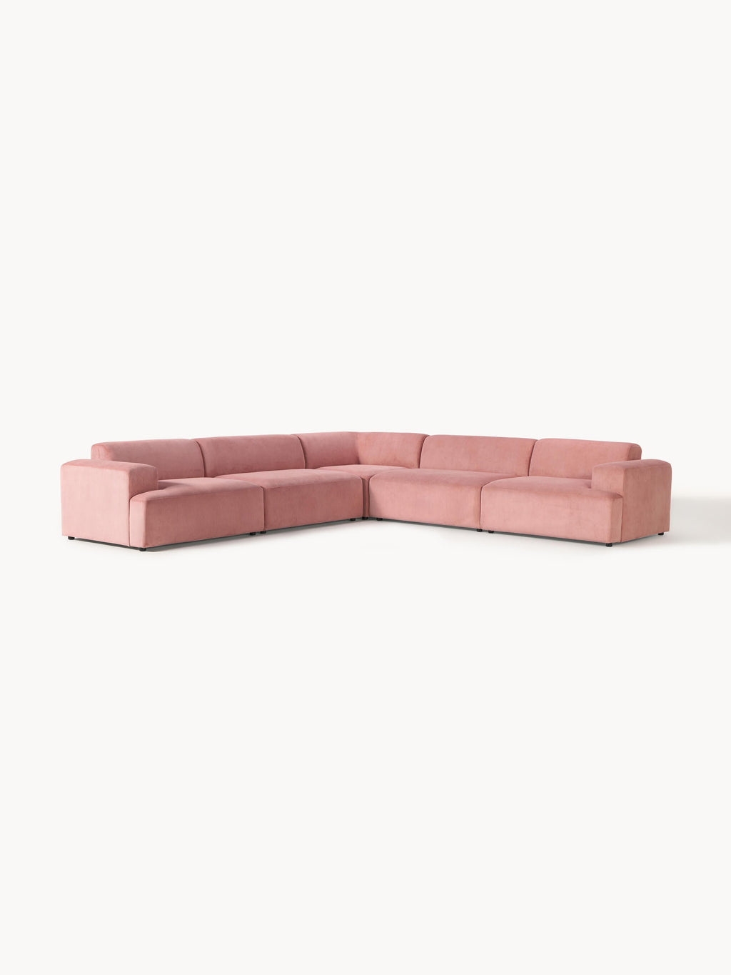 Cord-Ecksofa Melva (4-Sitzer)