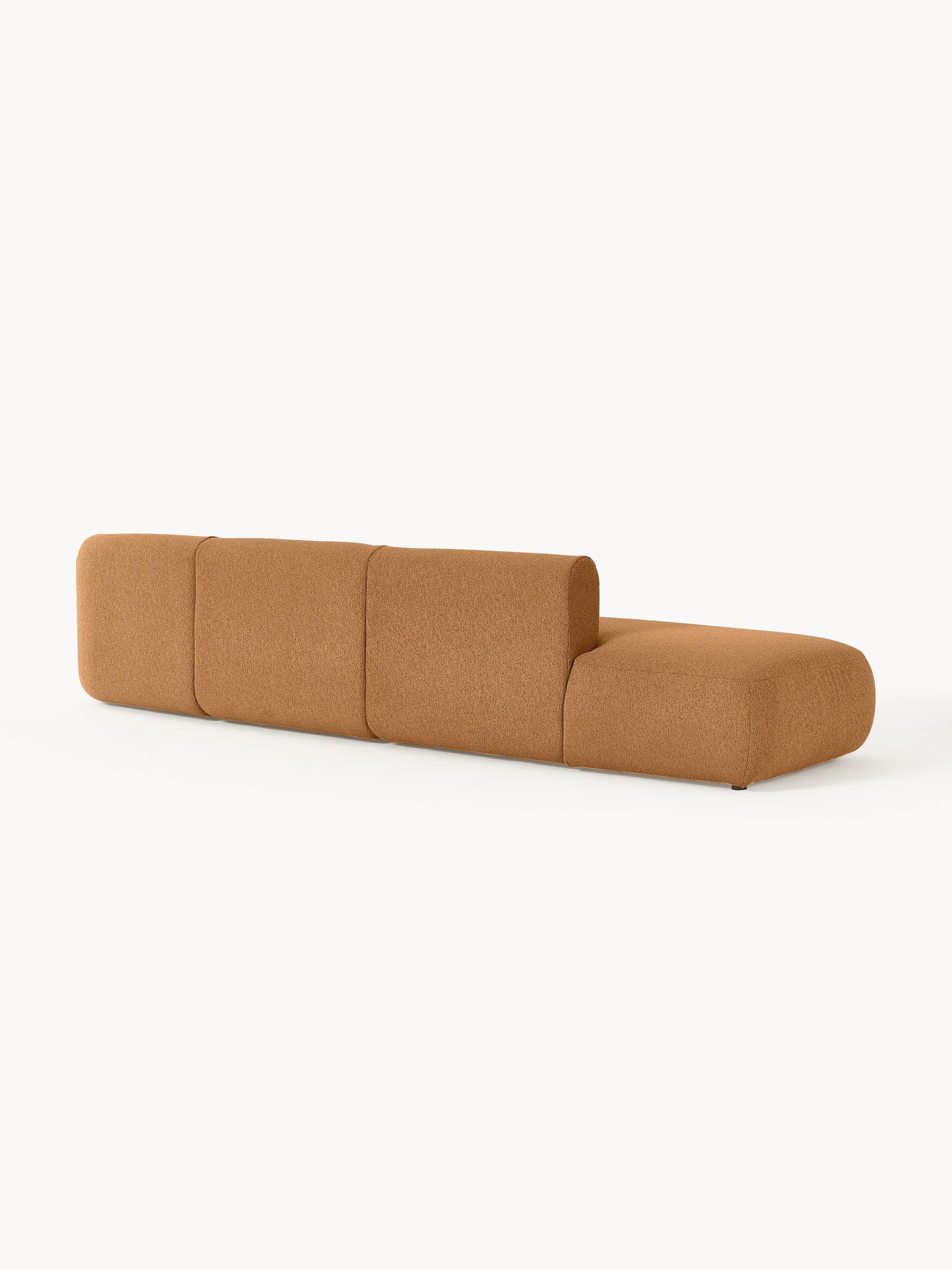 Modulare Bouclé-Chaise Sofia (2-Sitzer)