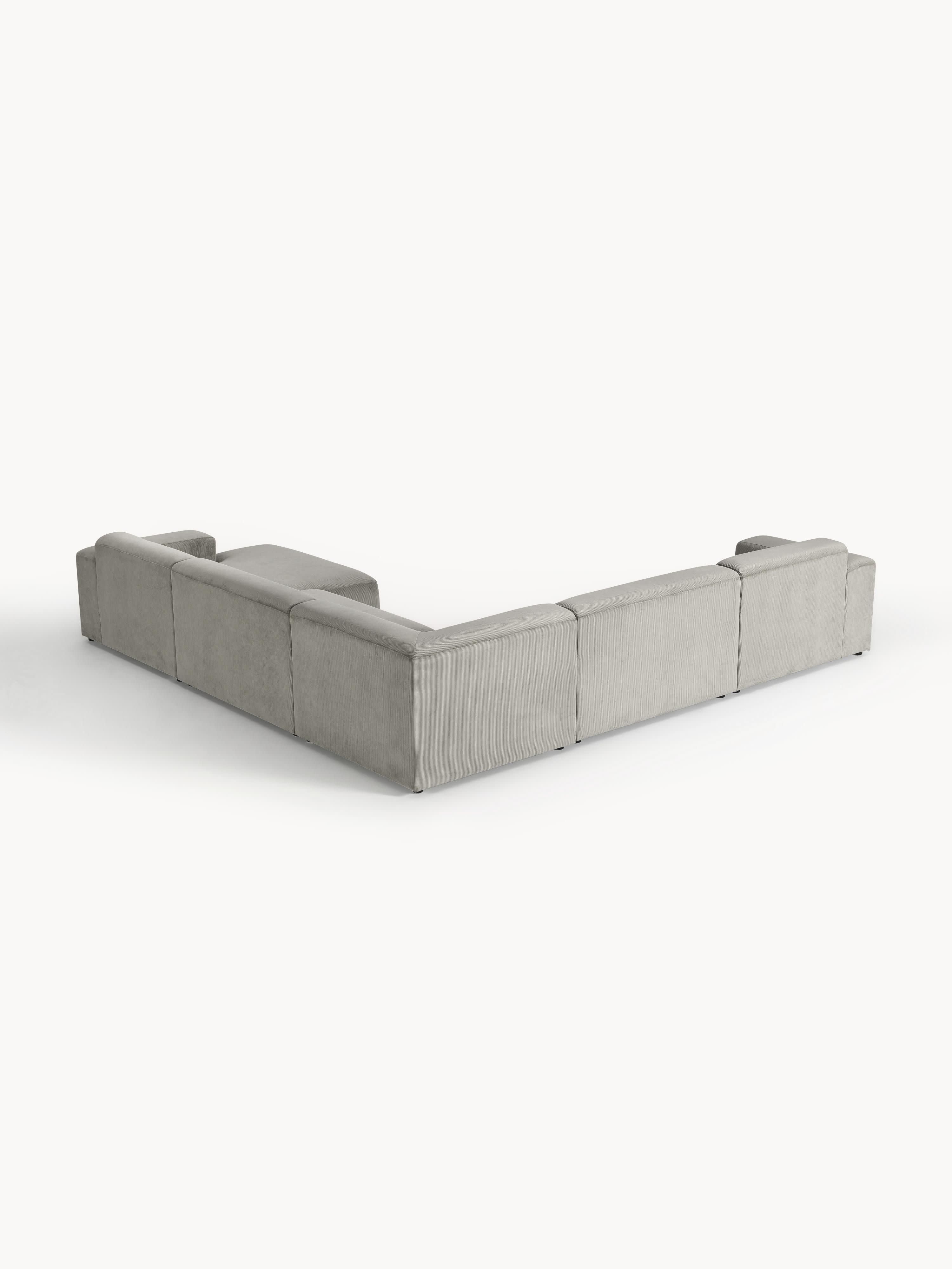 XL Cord-Ecksofa Melva