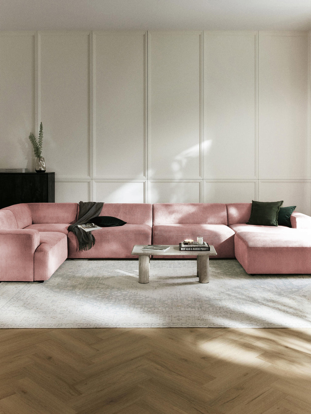 XL Cord-Sofa Melva