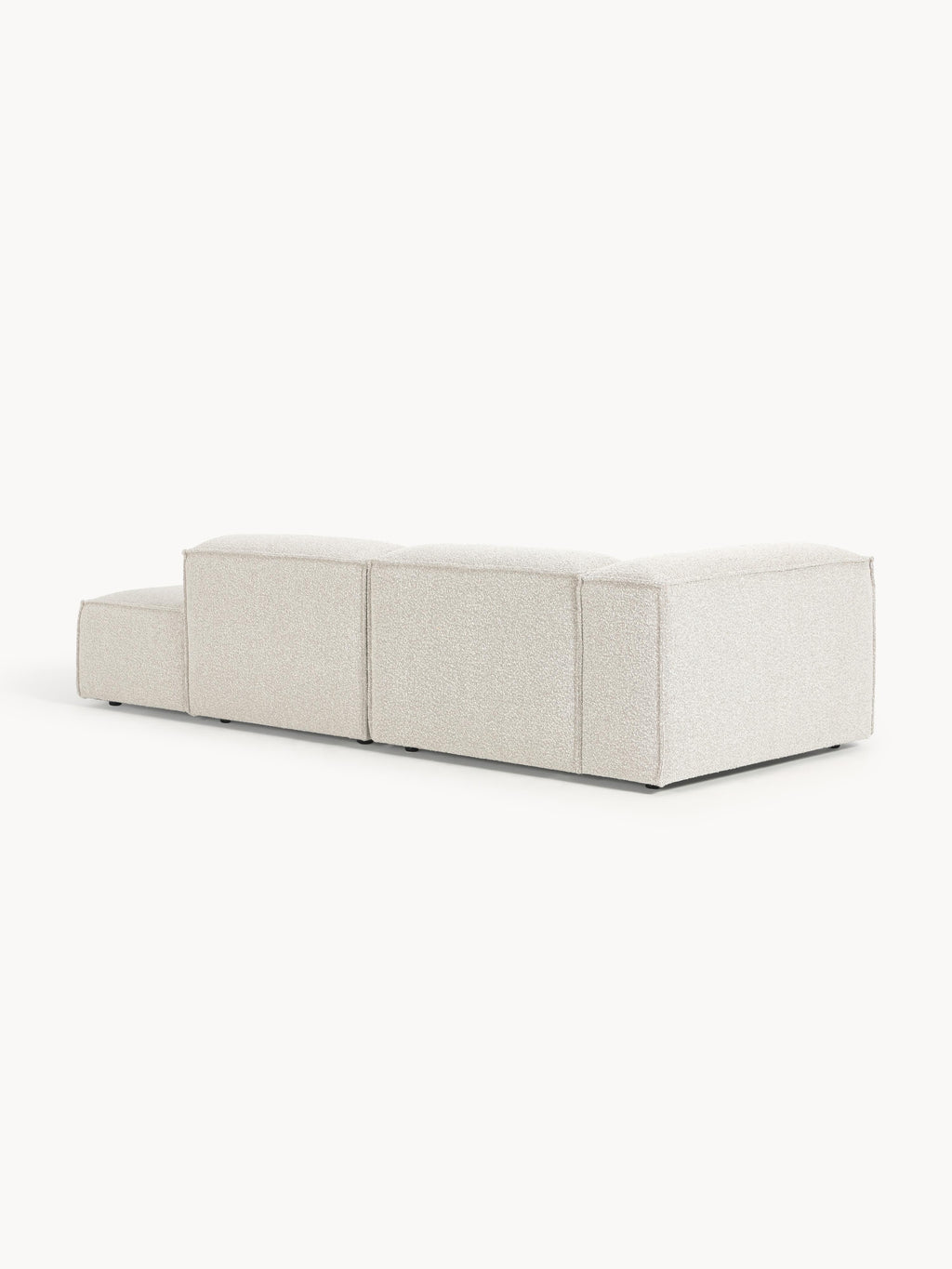 Modulare Ottomane Lennon aus Bouclé