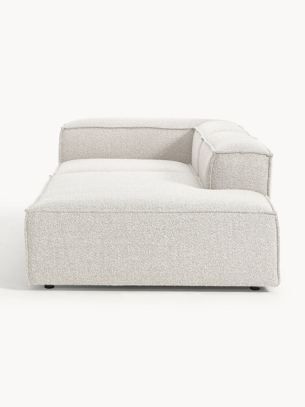 Modulare Ottomane Lennon aus Bouclé