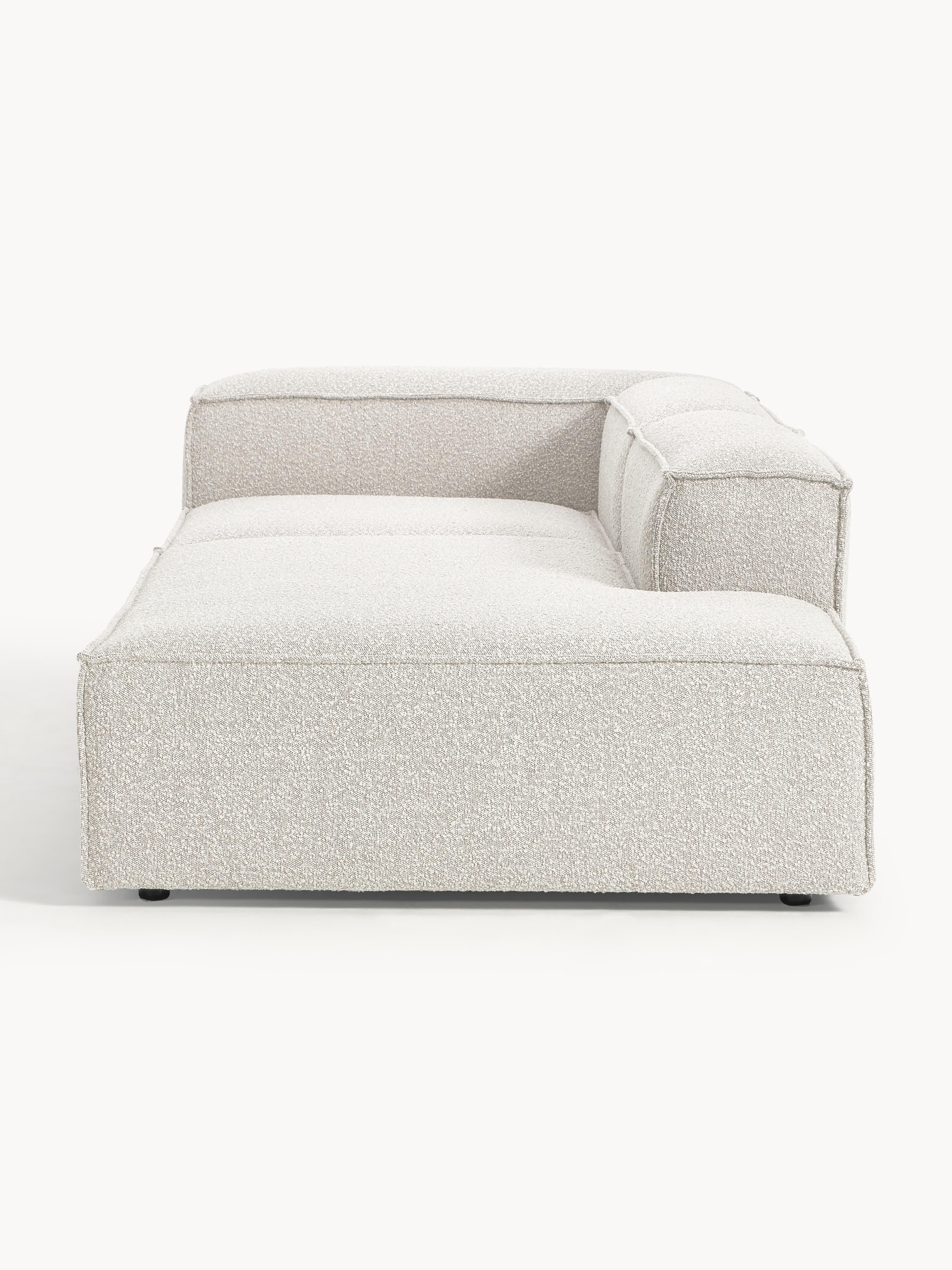 Modulare Ottomane Lennon aus Bouclé