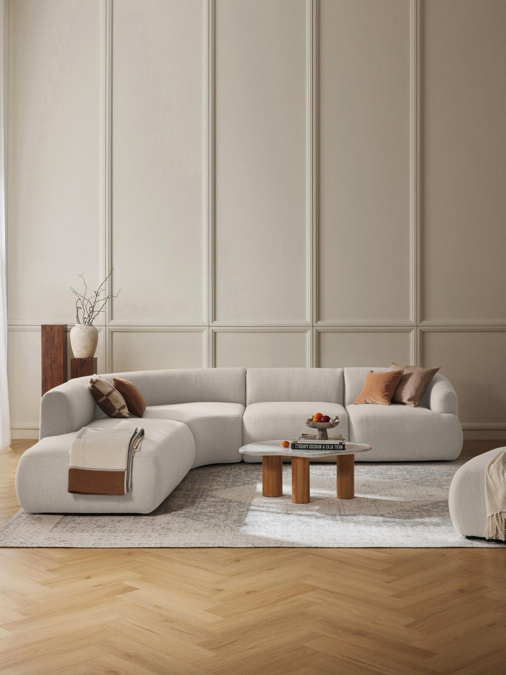 Modulares Ecksofa Sofia (4-Sitzer)