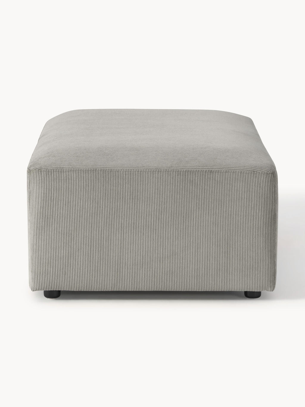 XL Sofa-Hocker Melva aus Cord, B 116 x T 72 cm