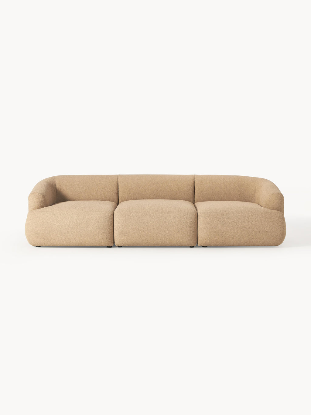 Galeriebild 1 - Modulares Bouclé-Sofa Sofia (3-Sitzer)