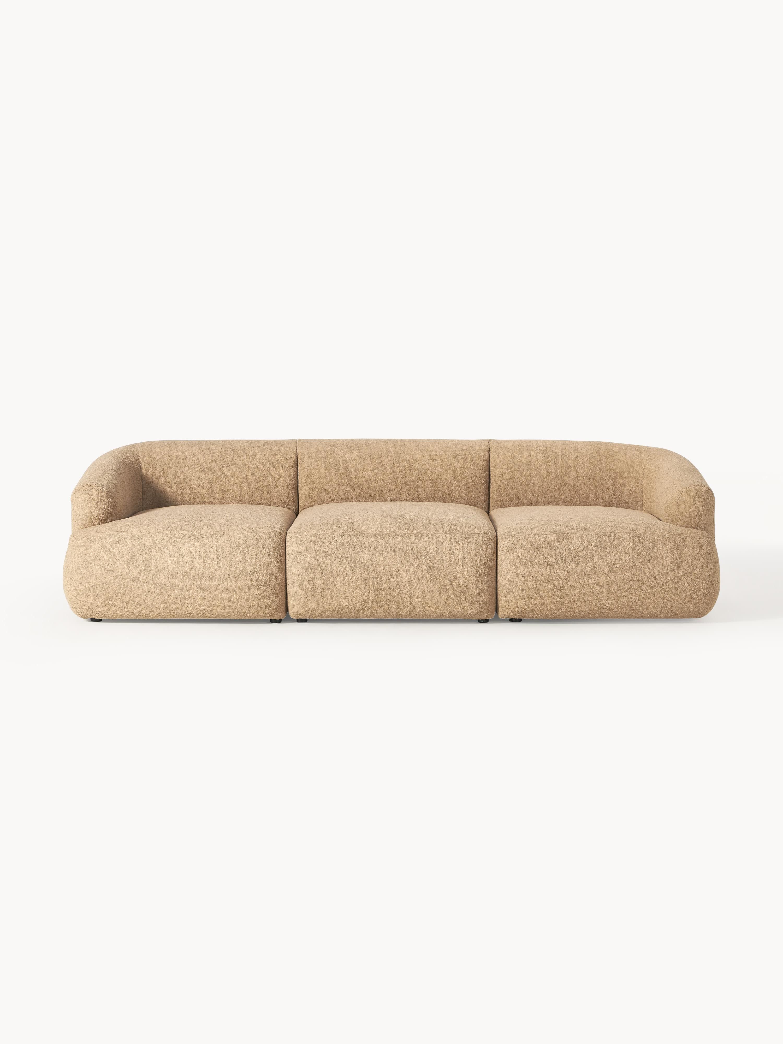 Galeriebild 1 - Modulares Bouclé-Sofa Sofia (3-Sitzer)