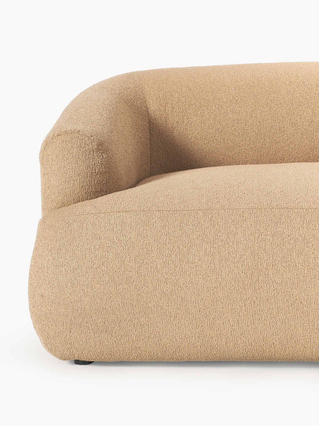Modulares Bouclé-Sofa Sofia (3-Sitzer)