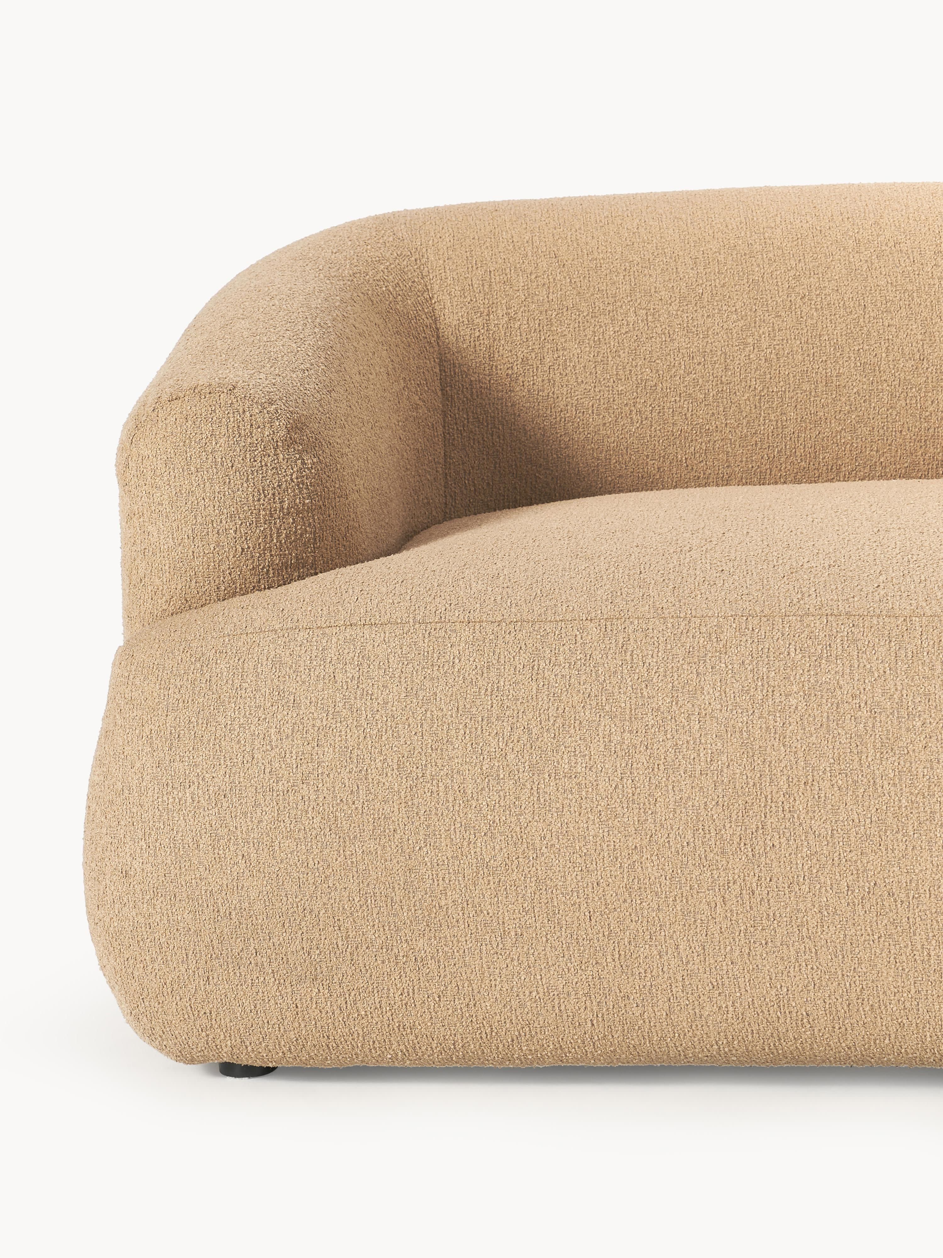 Modulares Bouclé-Sofa Sofia (3-Sitzer)