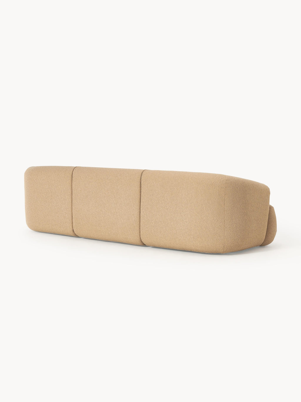 Modulares Bouclé-Sofa Sofia (3-Sitzer)