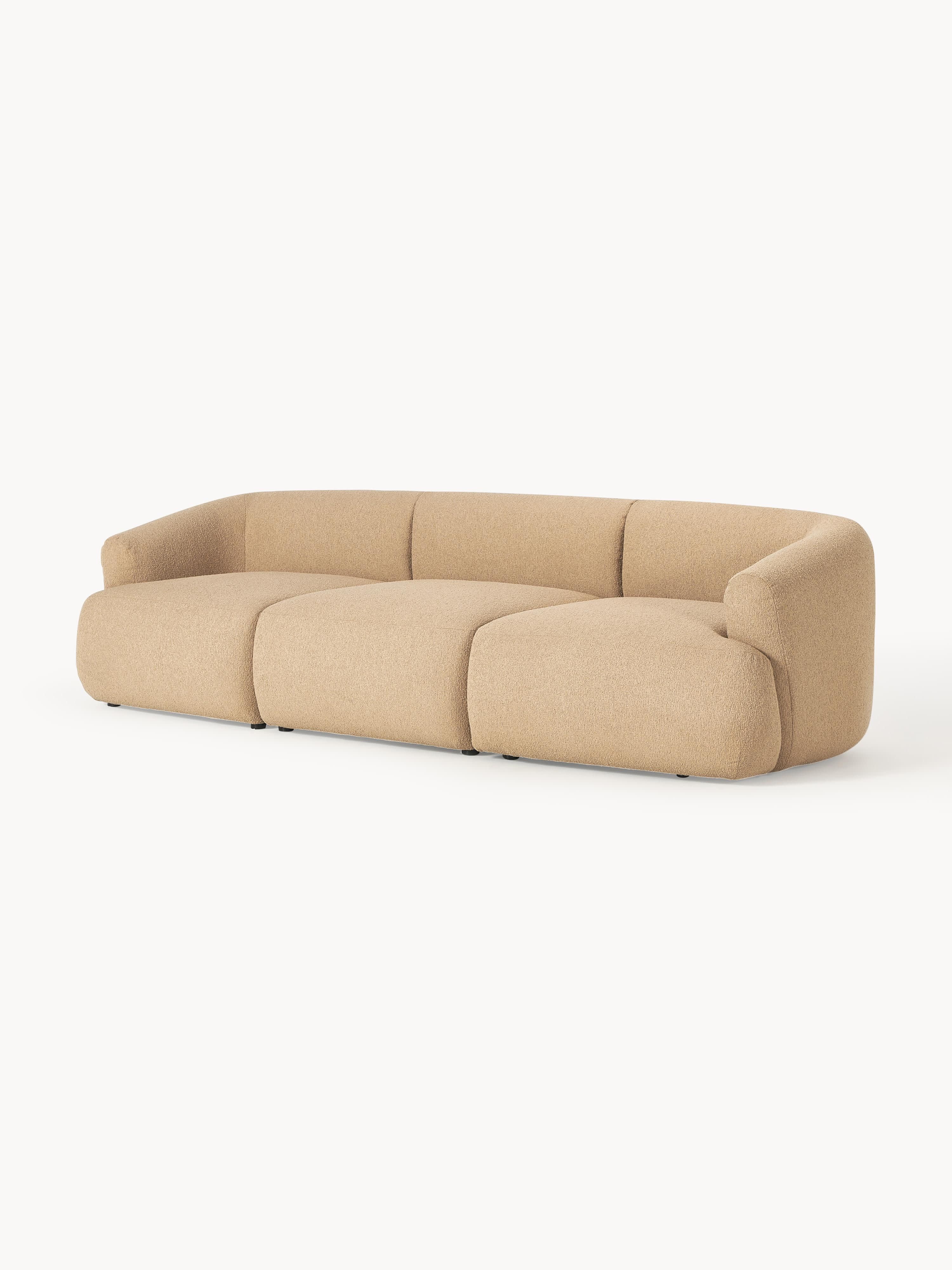 Modulares Bouclé-Sofa Sofia (3-Sitzer)