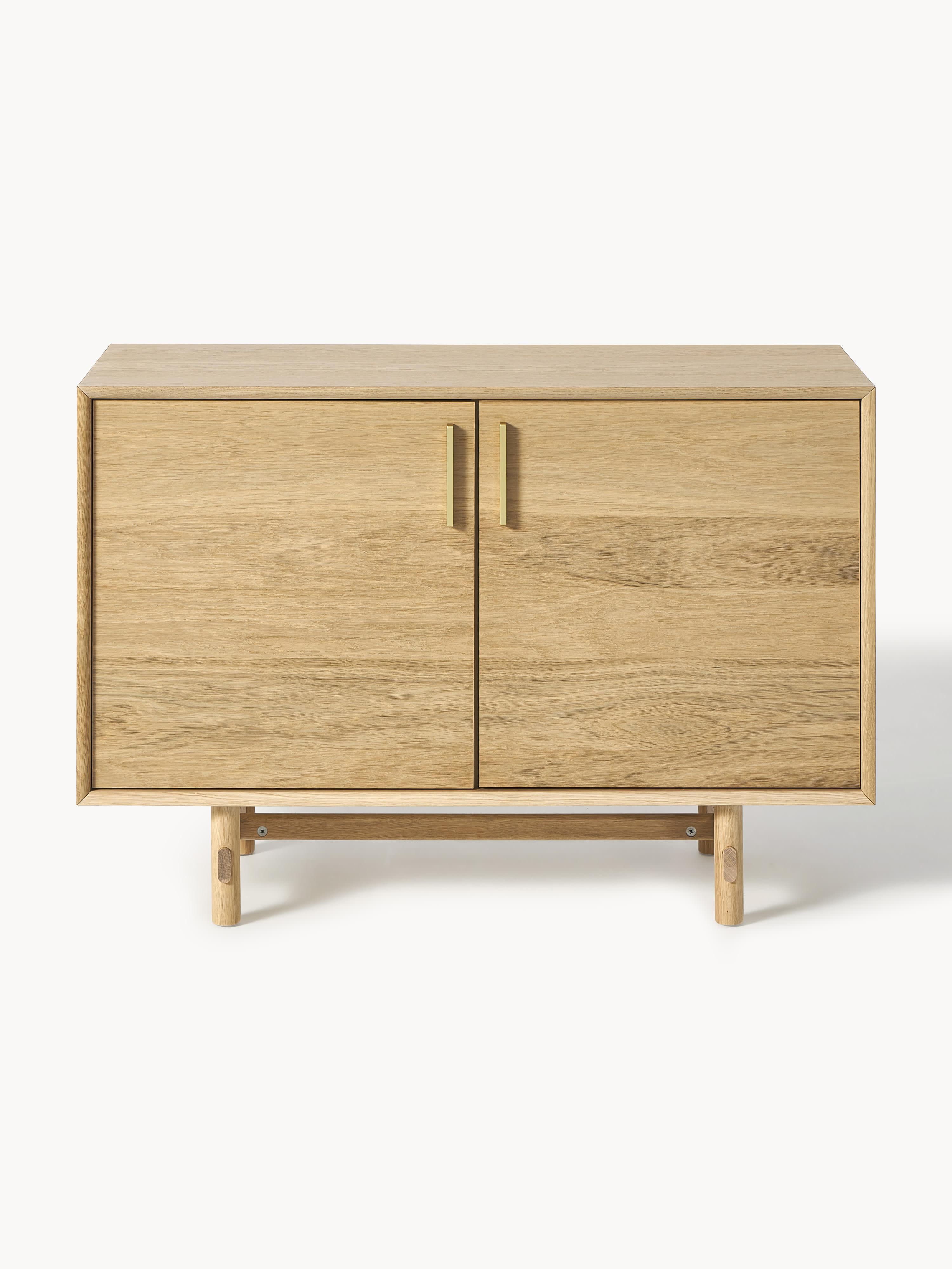 Kleines Sideboard Diana aus Eichenholz