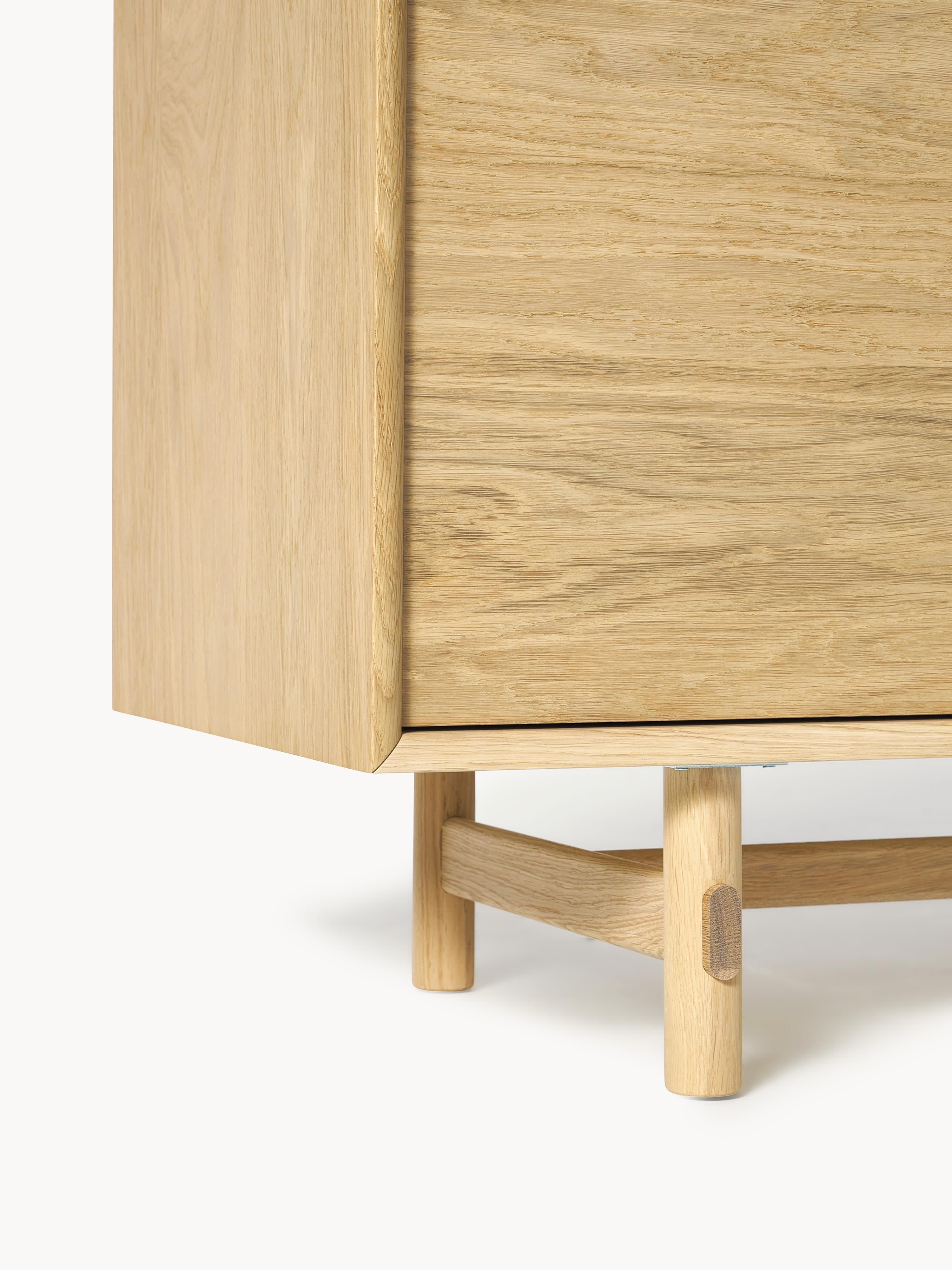 Kleines Sideboard Diana aus Eichenholz