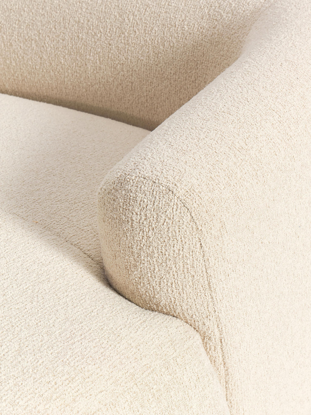 Modulares Bouclé-XL-Sofa Sofia