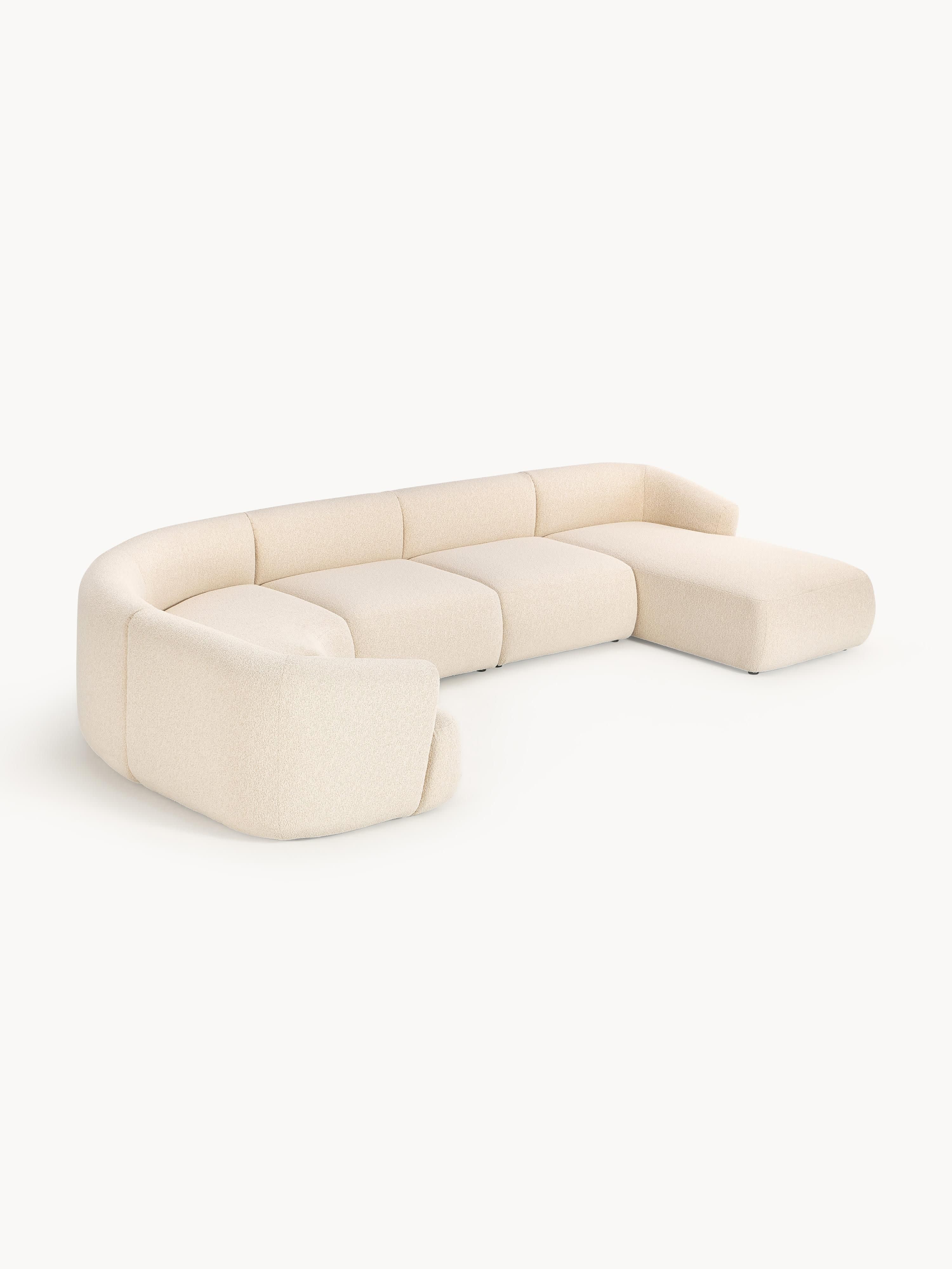 Galeriebild 1 - Modulares Bouclé-XL-Sofa Sofia