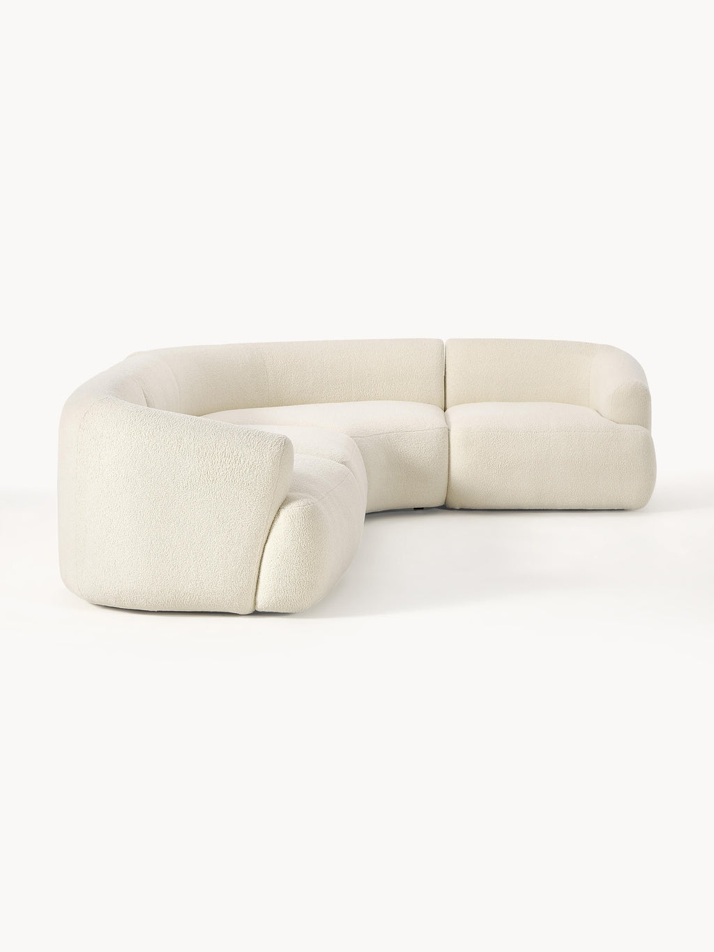 Modulares Teddy-Ecksofa Sofia (4-Sitzer)