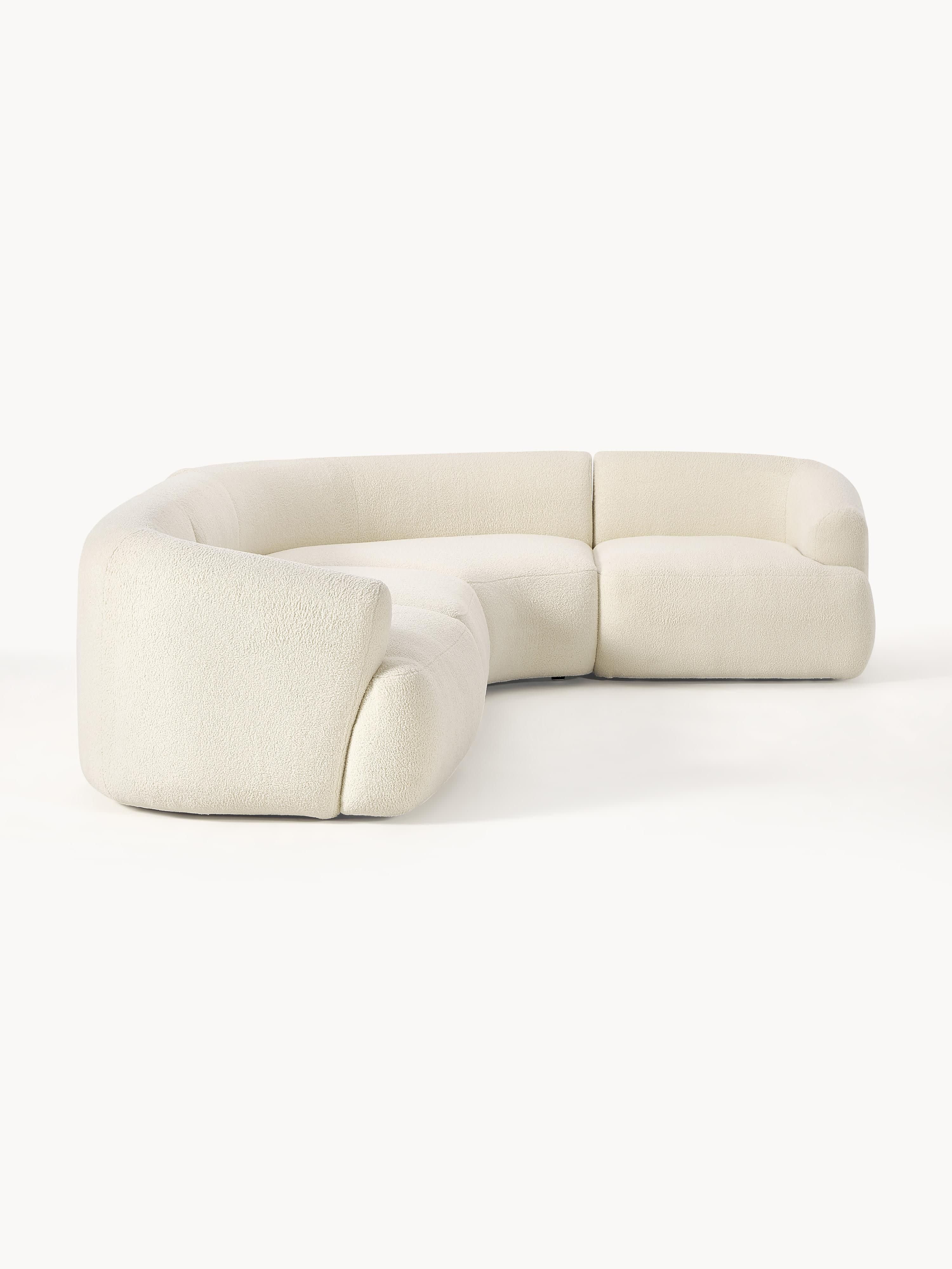 Modulares Teddy-Ecksofa Sofia (4-Sitzer)