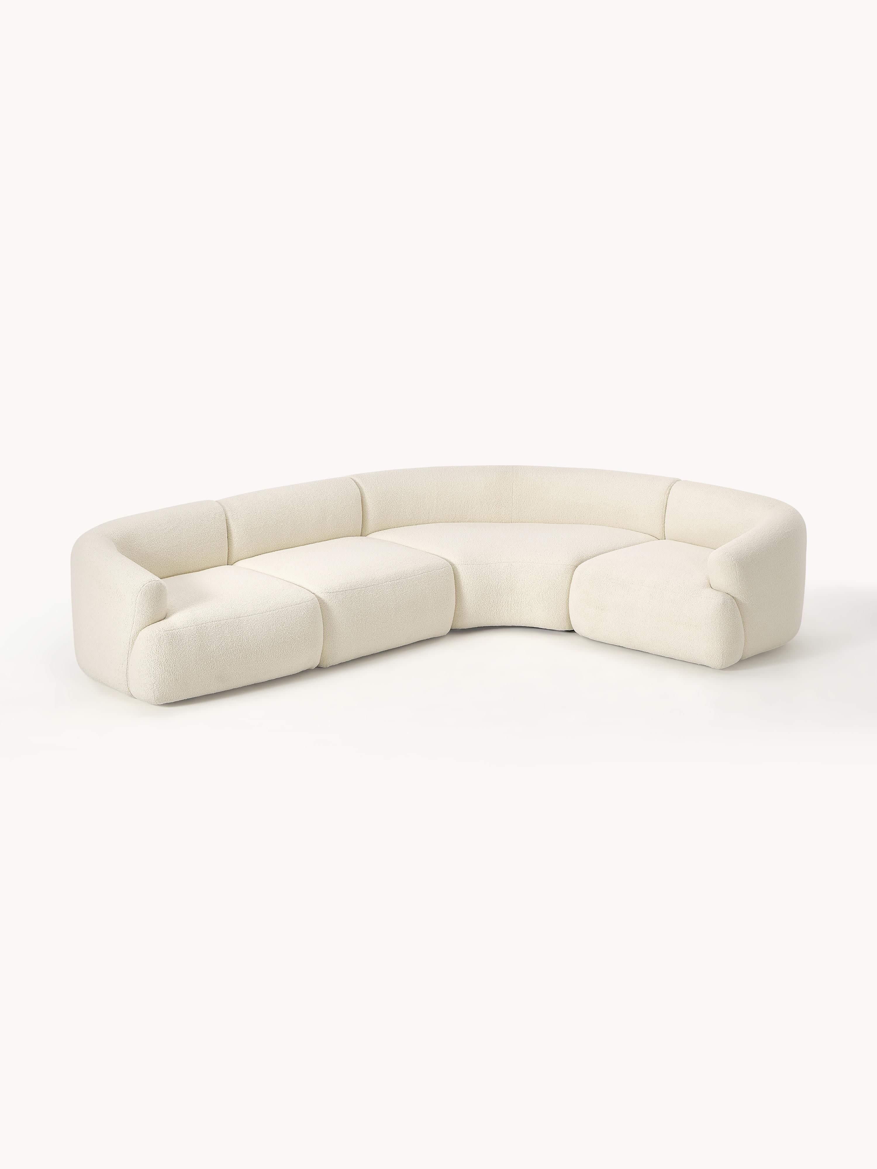 Modulares Teddy-Ecksofa Sofia (4-Sitzer)