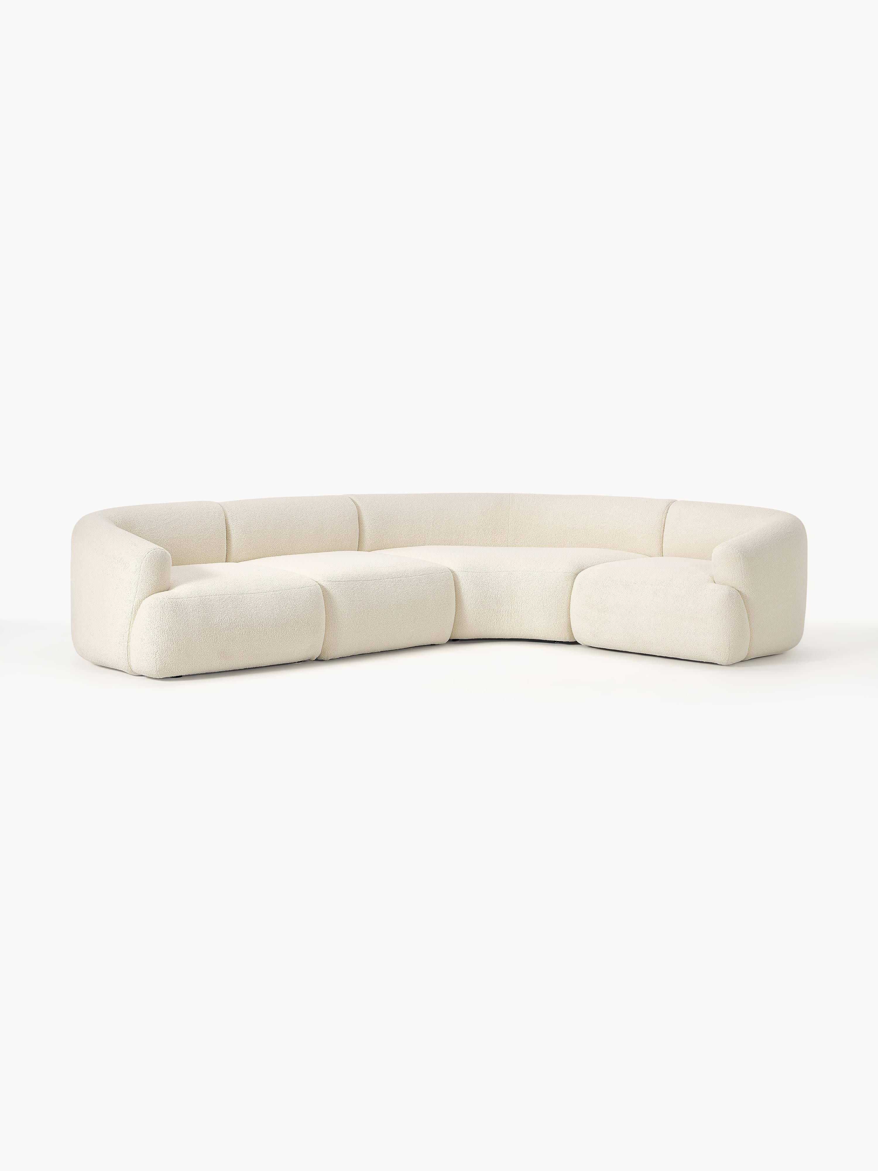 Modulares Teddy-Ecksofa Sofia (4-Sitzer)