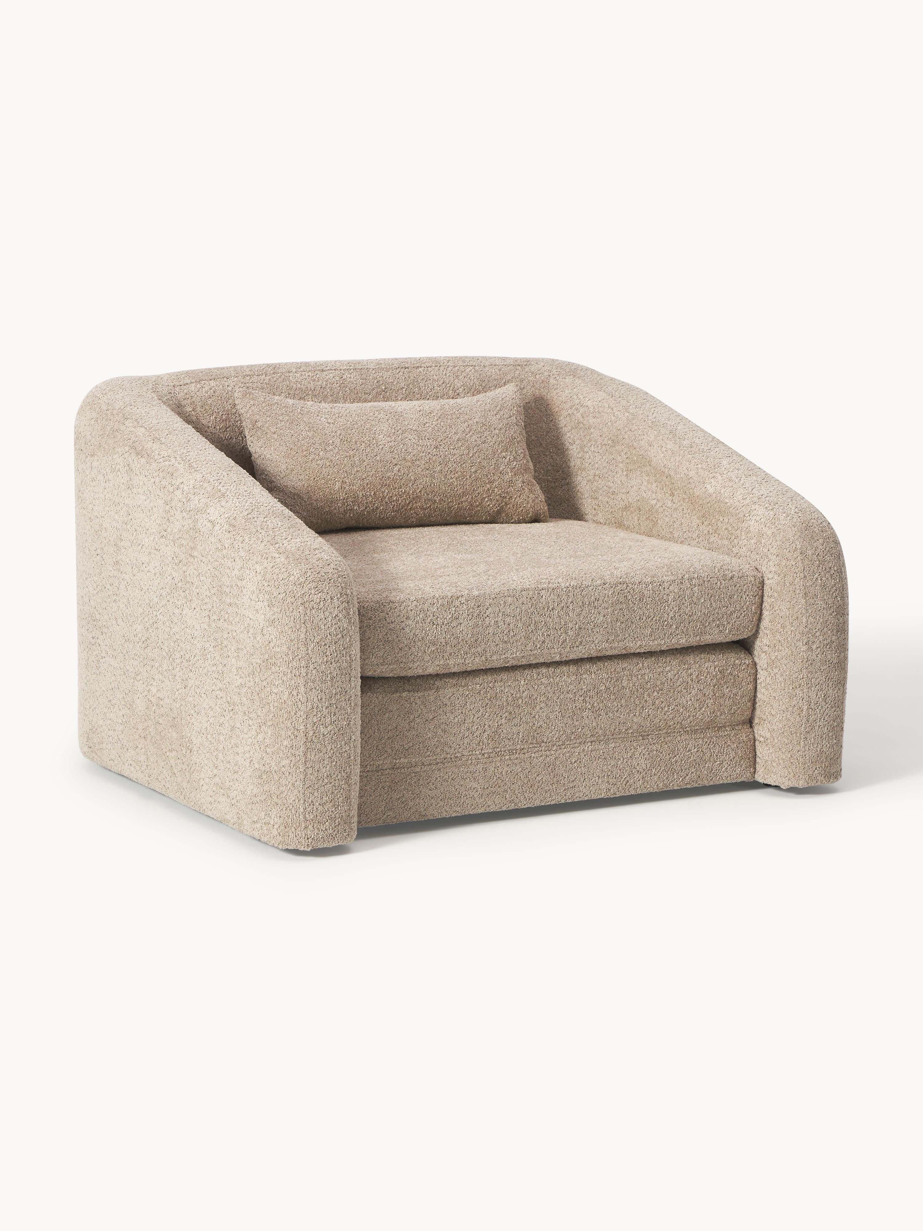 Galeriebild 1 - Schlafsessel Eliot aus Teddy-Bouclé