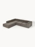 Galeriebild 1 - Modulares XL-Ecksofa Lennon (4-Sitzer) aus Bouclé