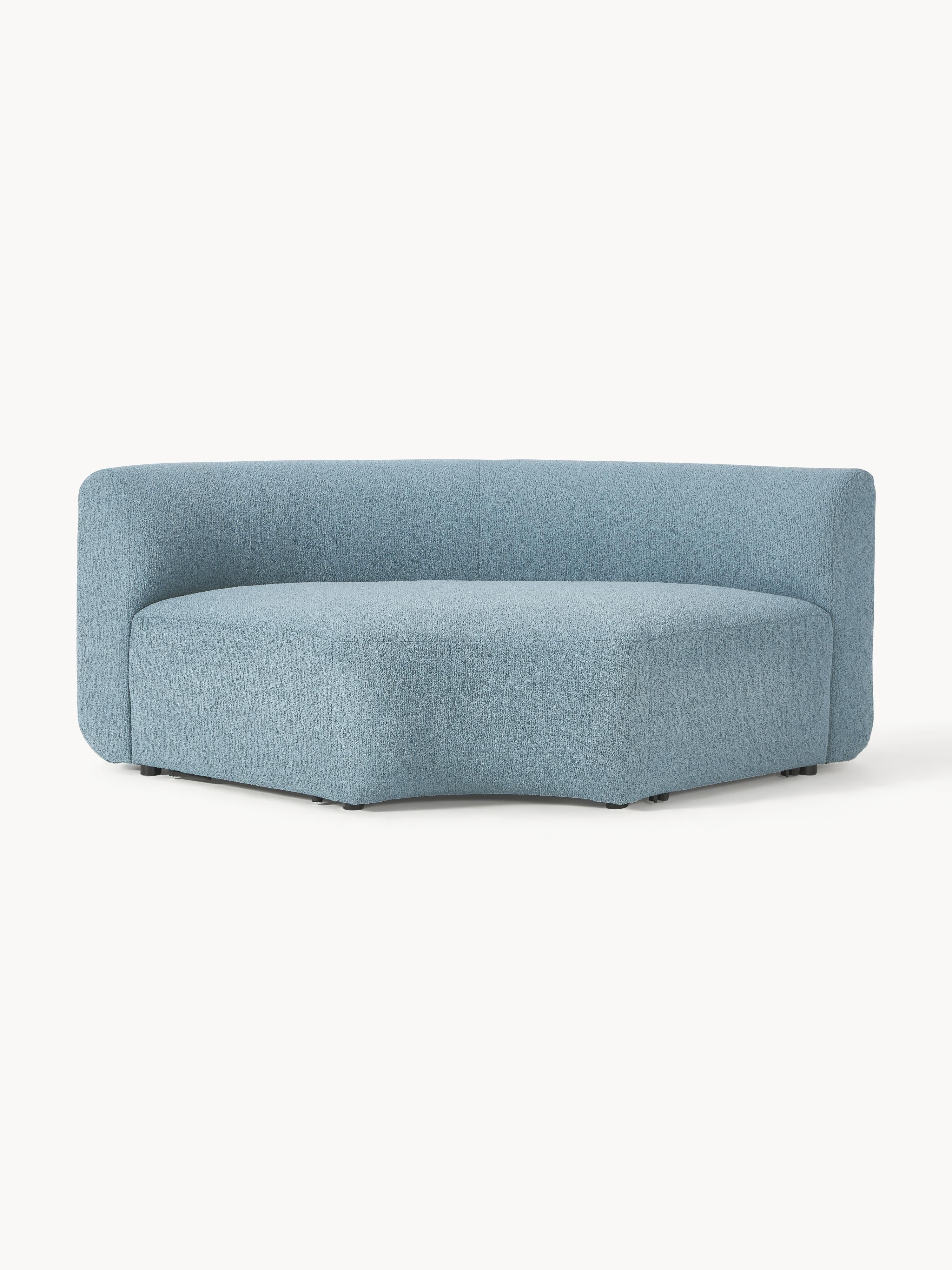 Galeriebild 1 - Rundes Bouclé-Eckmodul Sofia
