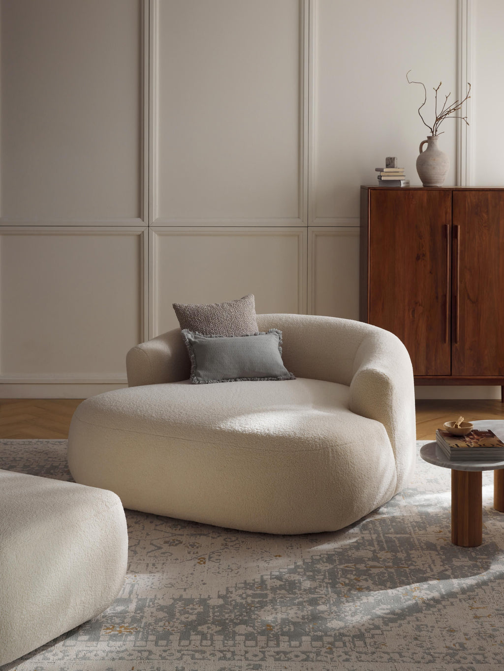 Teddy-XL-Loungesessel Sofia