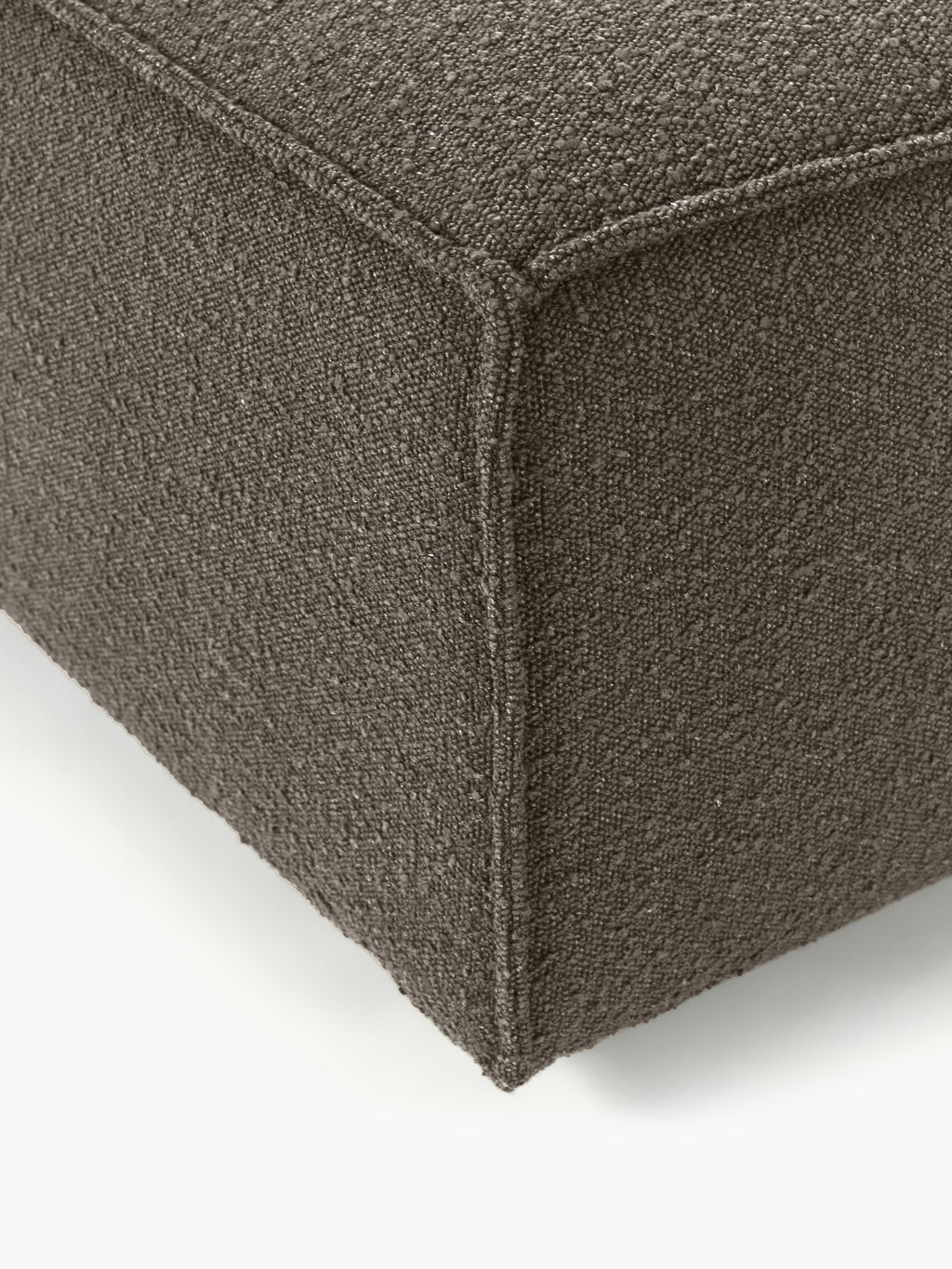 Sofa-Hocker Lennon aus Bouclé