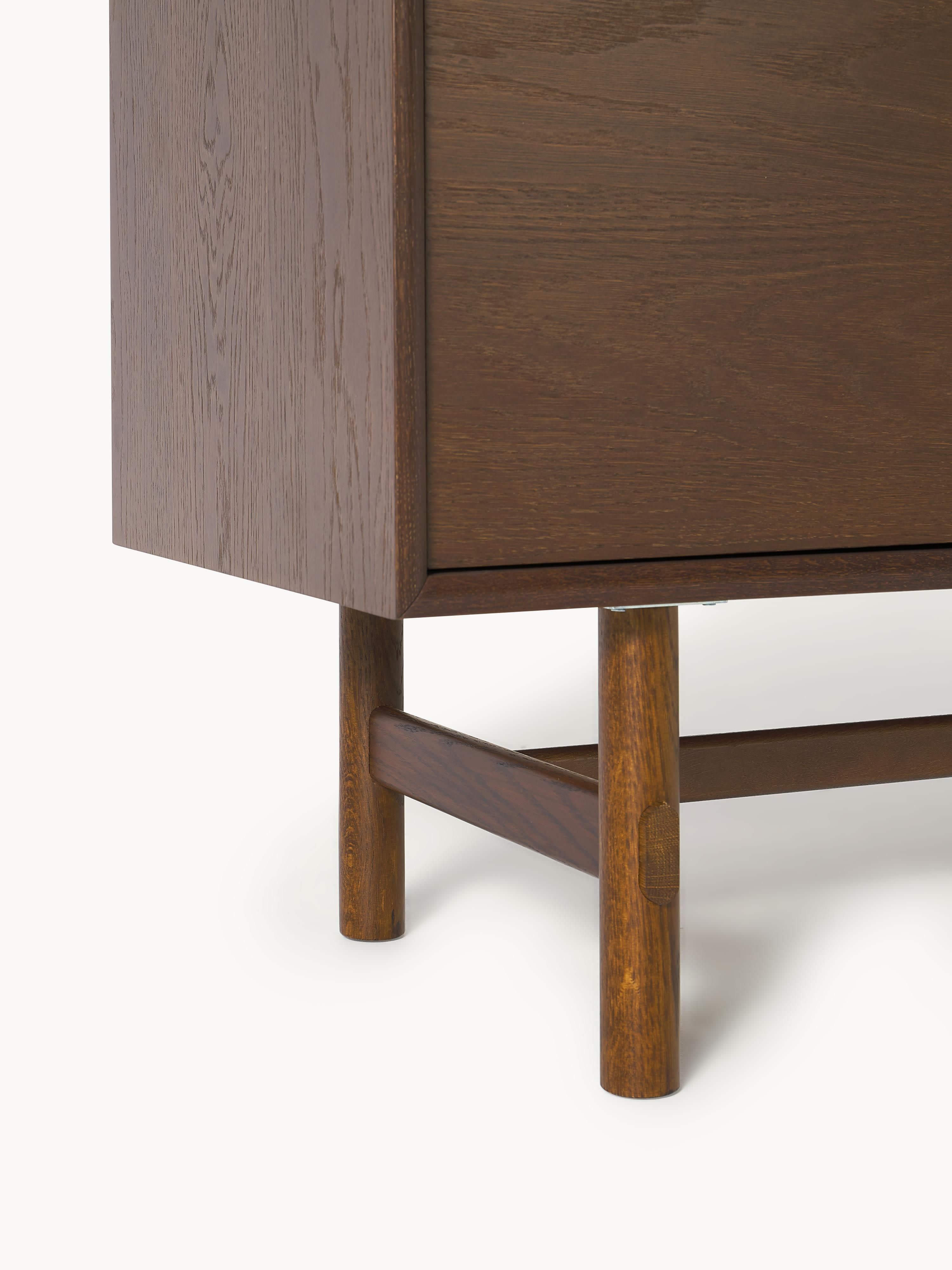 Highboard Diana aus Eichenholz